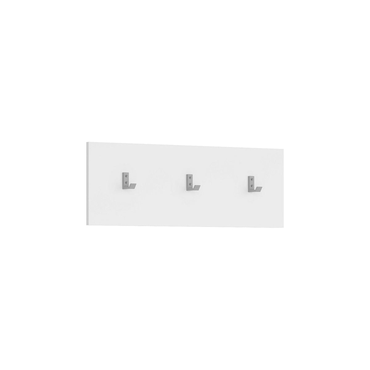 Cuier NEPO PLUS, alb, PAL laminat, 70x2x25 cm