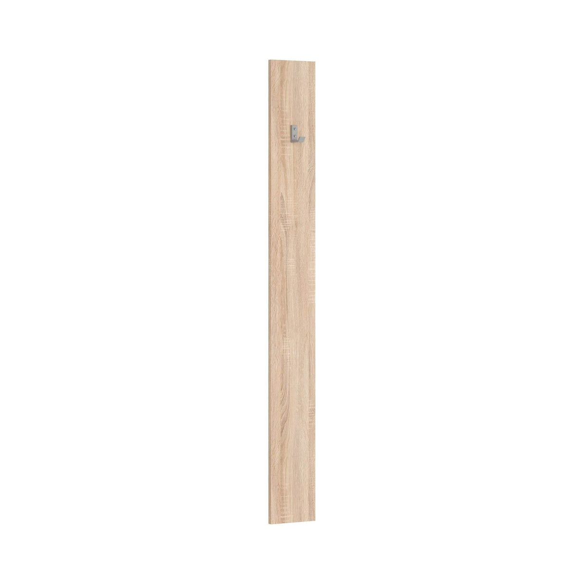 Cuier pentru hol NEPO PLUS, stejar sonoma, PAL laminat, 15x2x135 cm
