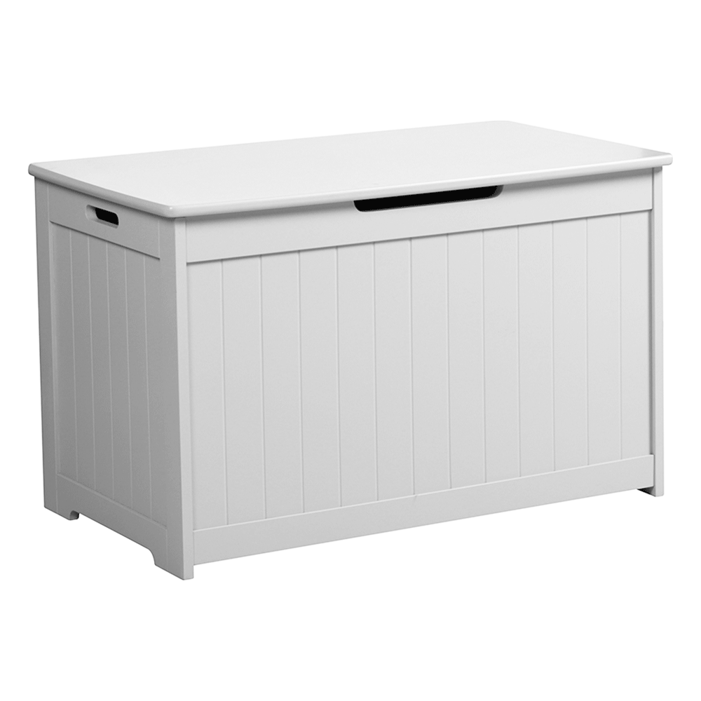 Cutie de depozitare KORDELIA laminat/alb, 80x40x44,5 cm