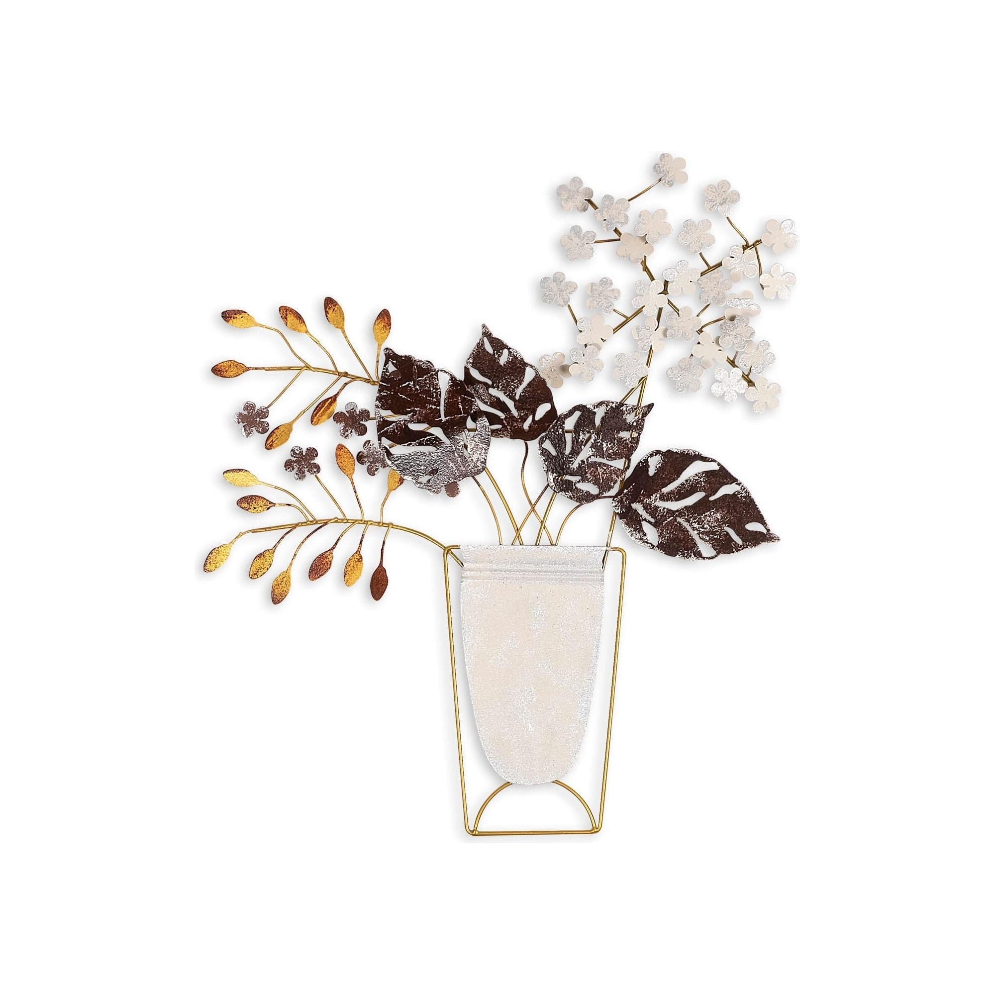 Decoratiune perete 891TNL2316, multicolor, metal, 47x55 cm