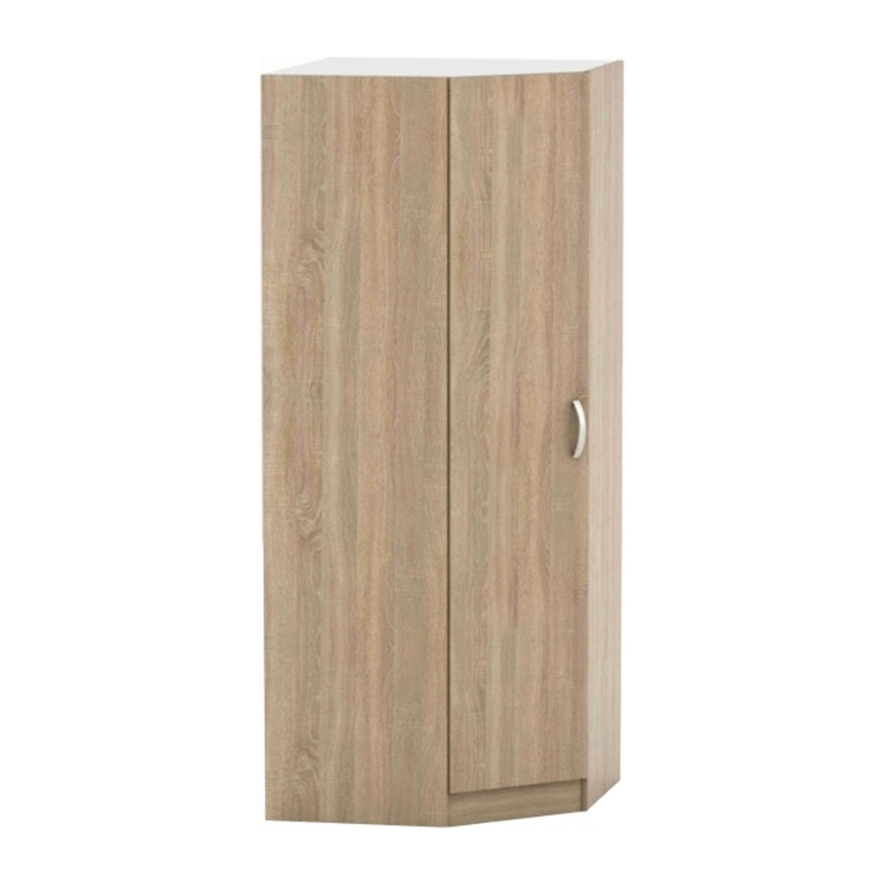 Dulap BETTY 2 BE02-016-00, stejar sonoma, PAL laminat, cu o usa, 90x90x220 cm