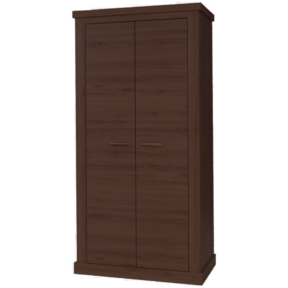 Dulap HILARD AR1, stejar sterling, DTD laminat, cu 2 usi, 98x53x198 cm