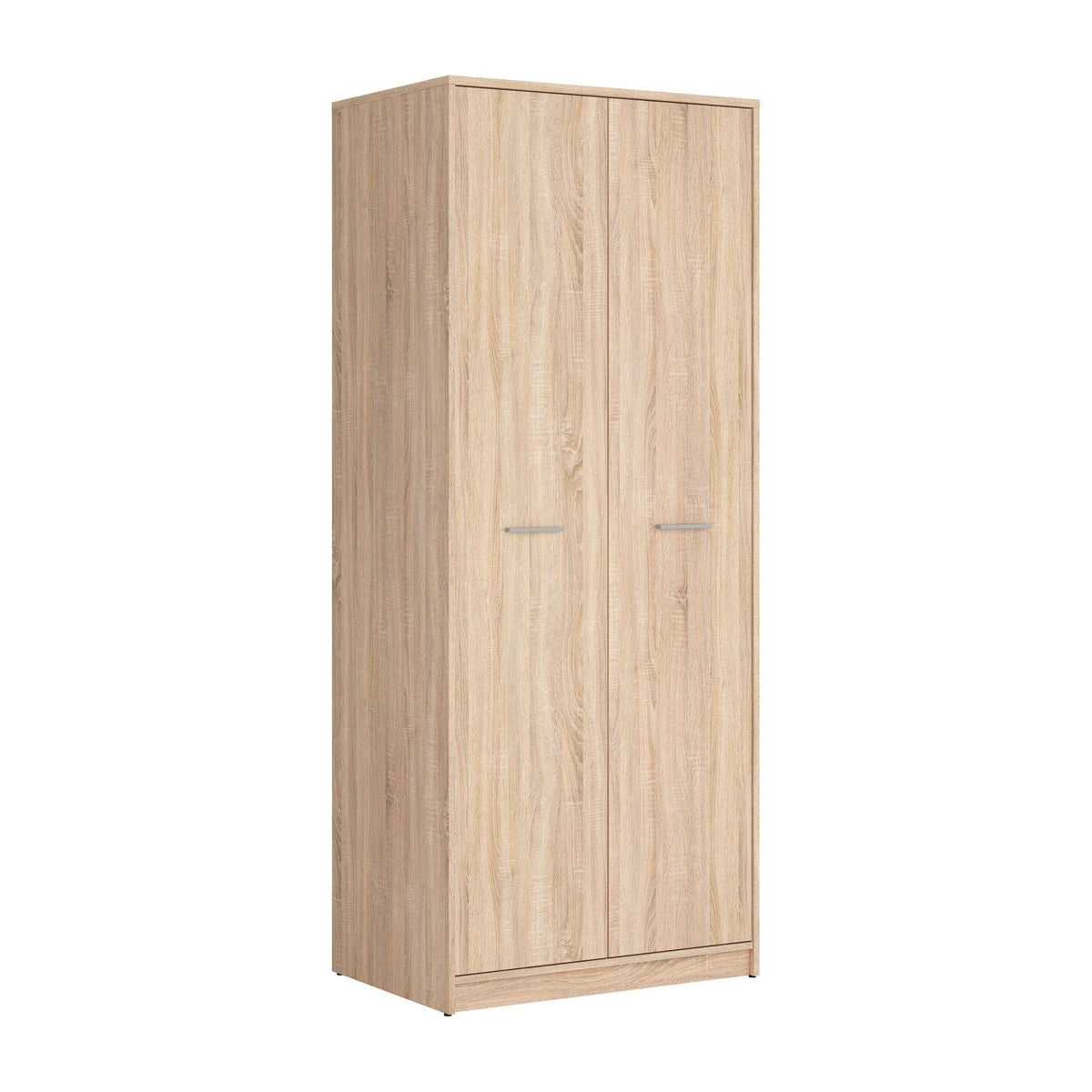 Dulap NEPO PLUS, stejar sonoma, PAL, cu 2 usi, 80x55x197 cm