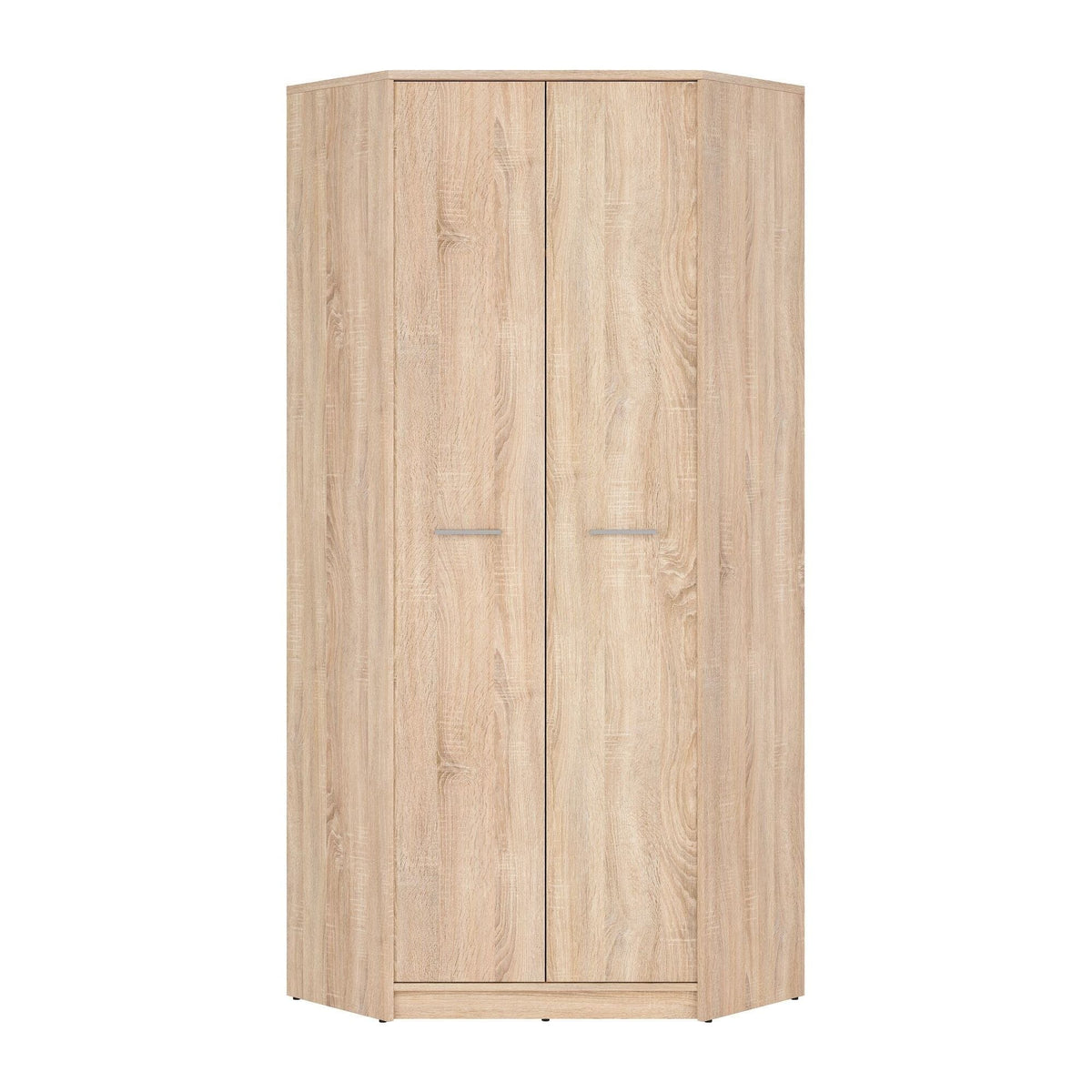 Dulap NEPO PLUS, stejar sonoma, PAL, cu 2 usi, 80x80x197 cm