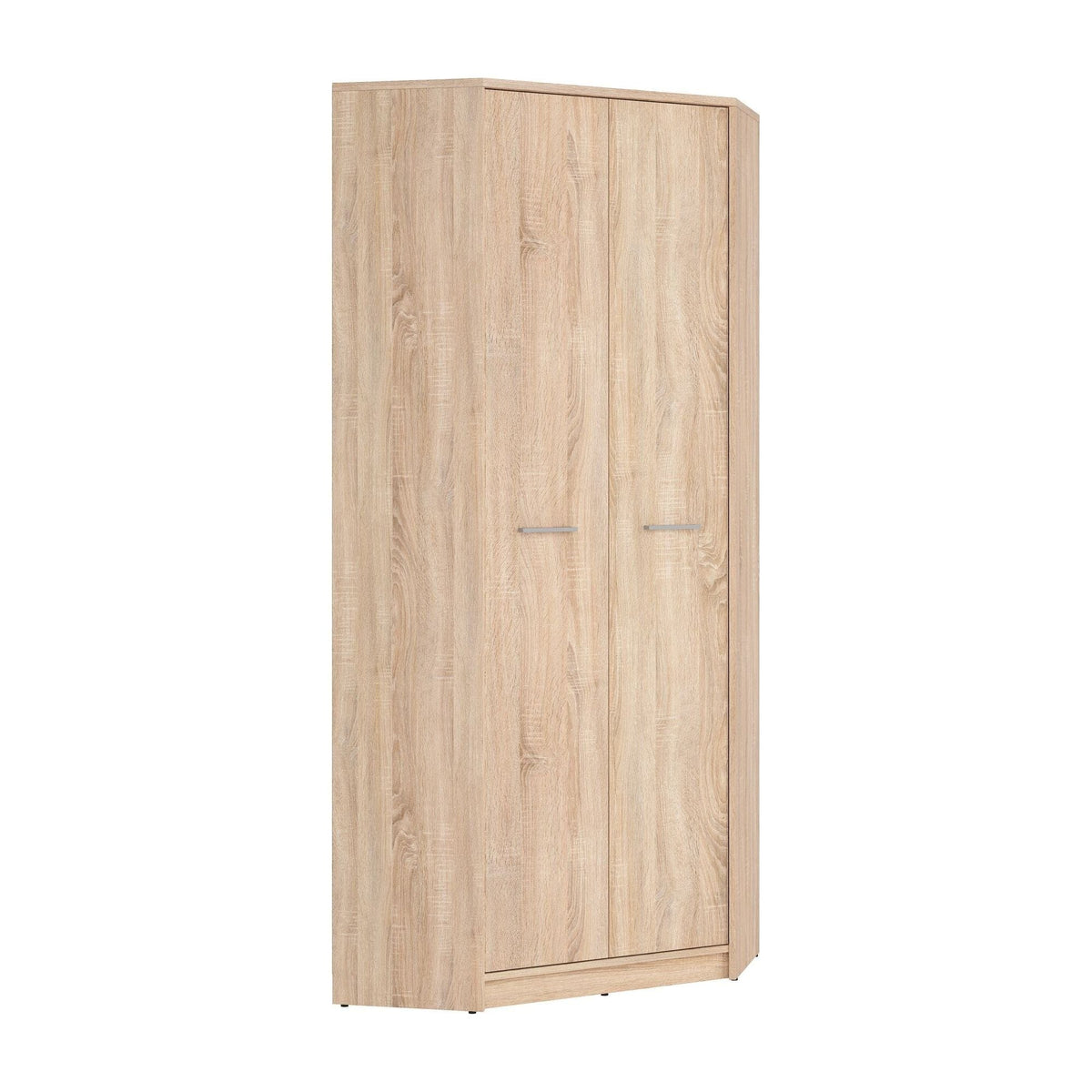 Dulap NEPO PLUS, stejar sonoma, PAL, cu 2 usi, 80x80x197 cm