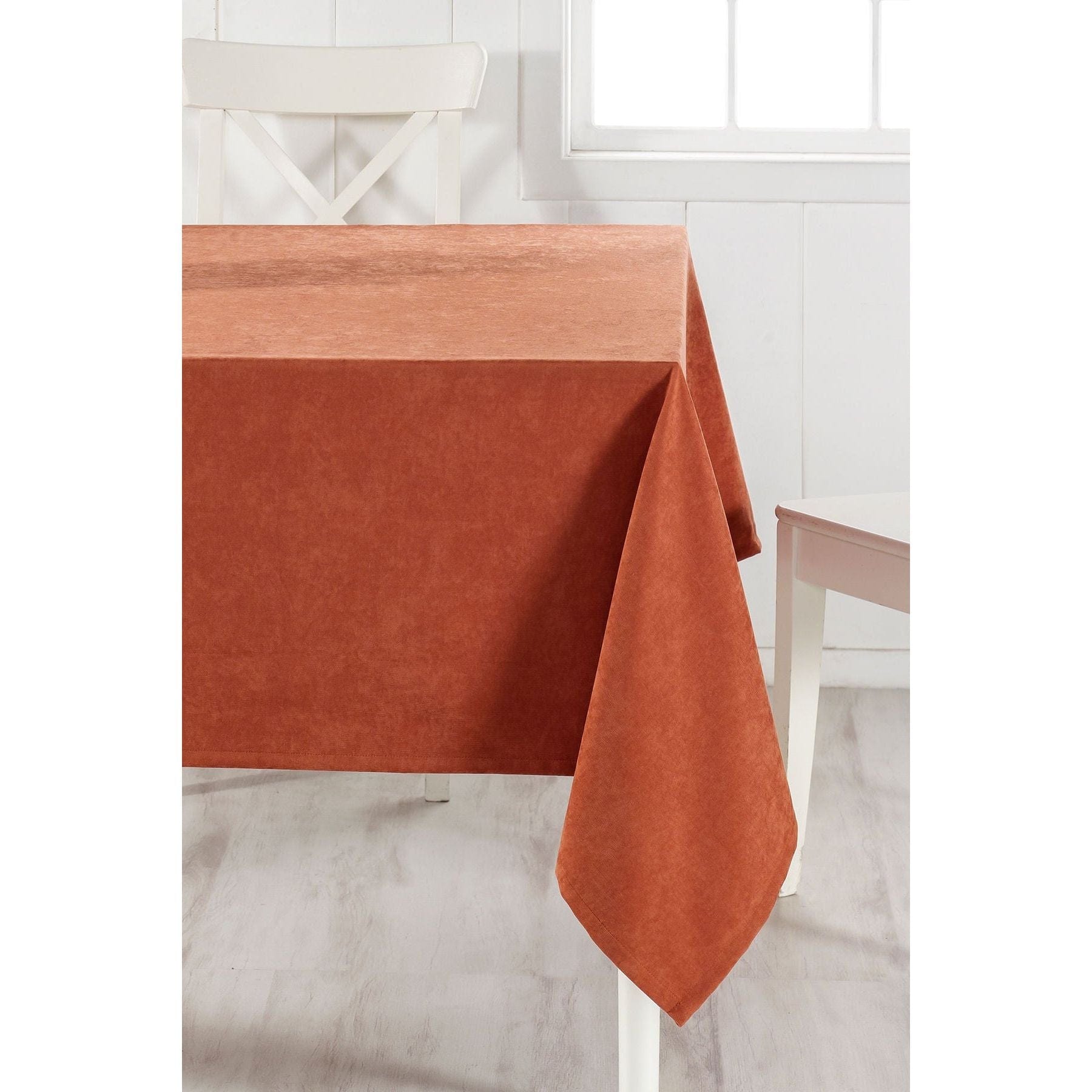 Fata de masa VENEDIK 220, caramiziu, poliester, 150x215 cm
