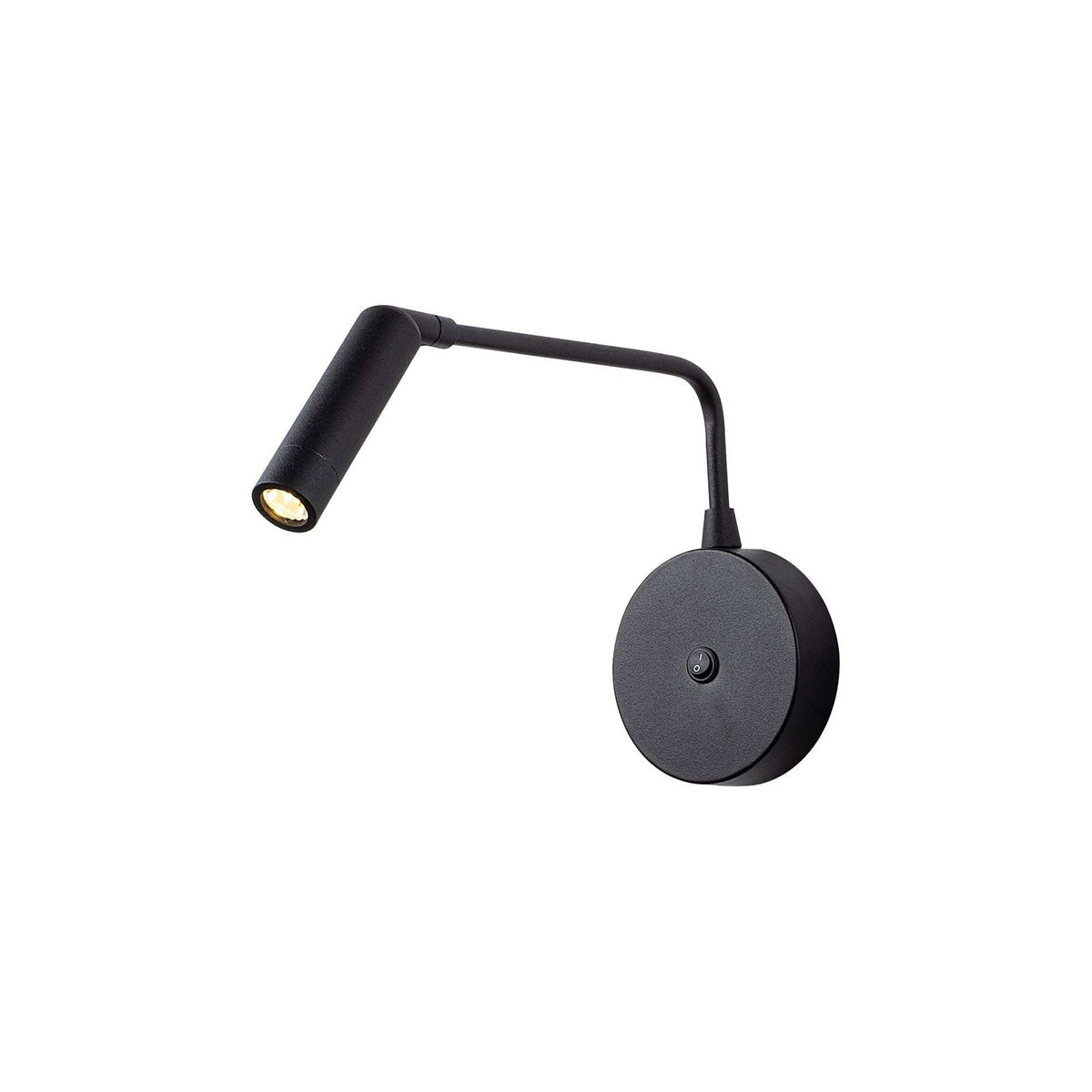 Lampa perete UGUR-6042, negru, metal, 10x27x15 cm