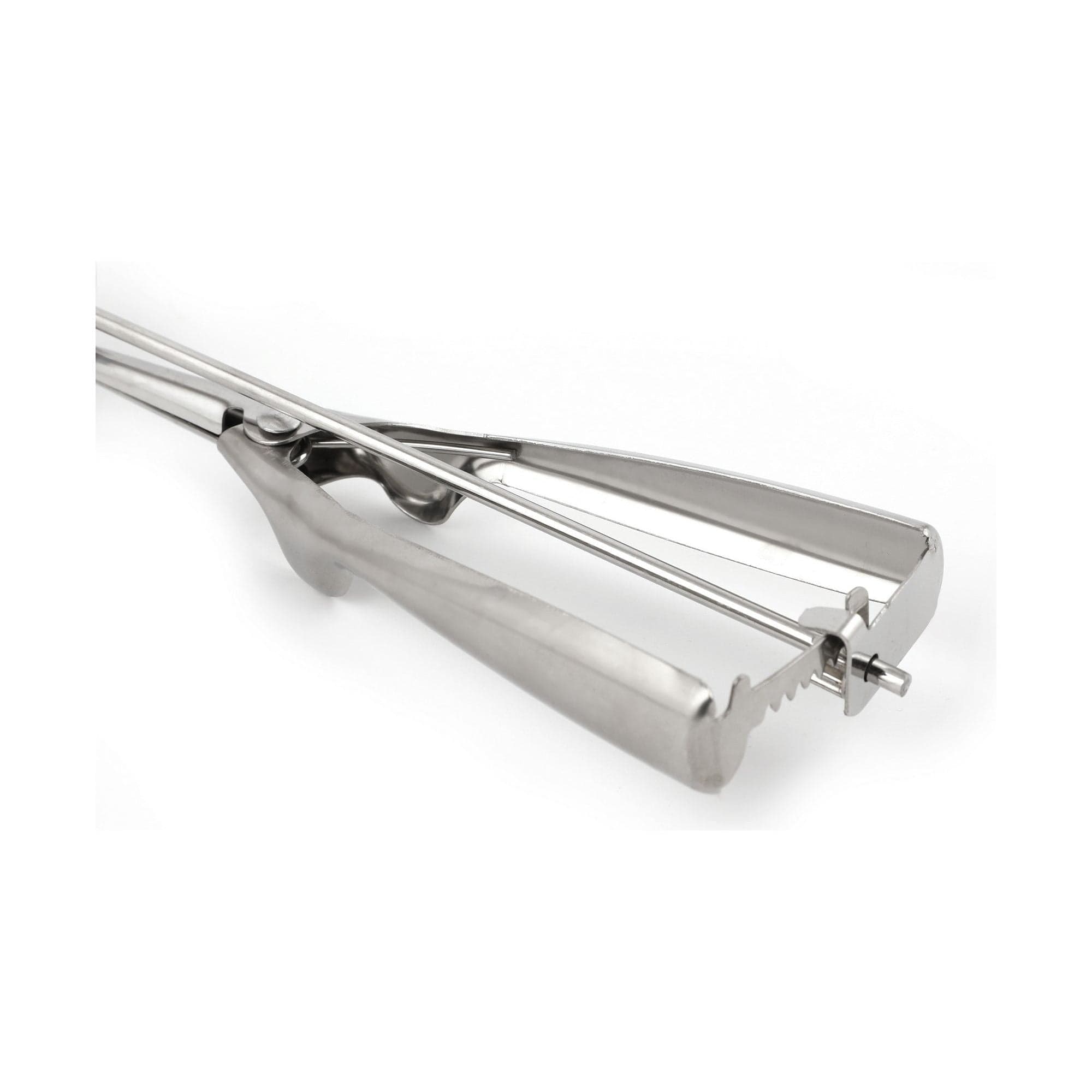 Lingura pentru inghetata C-ZZ-16027, crom, metal, 6x22 cm