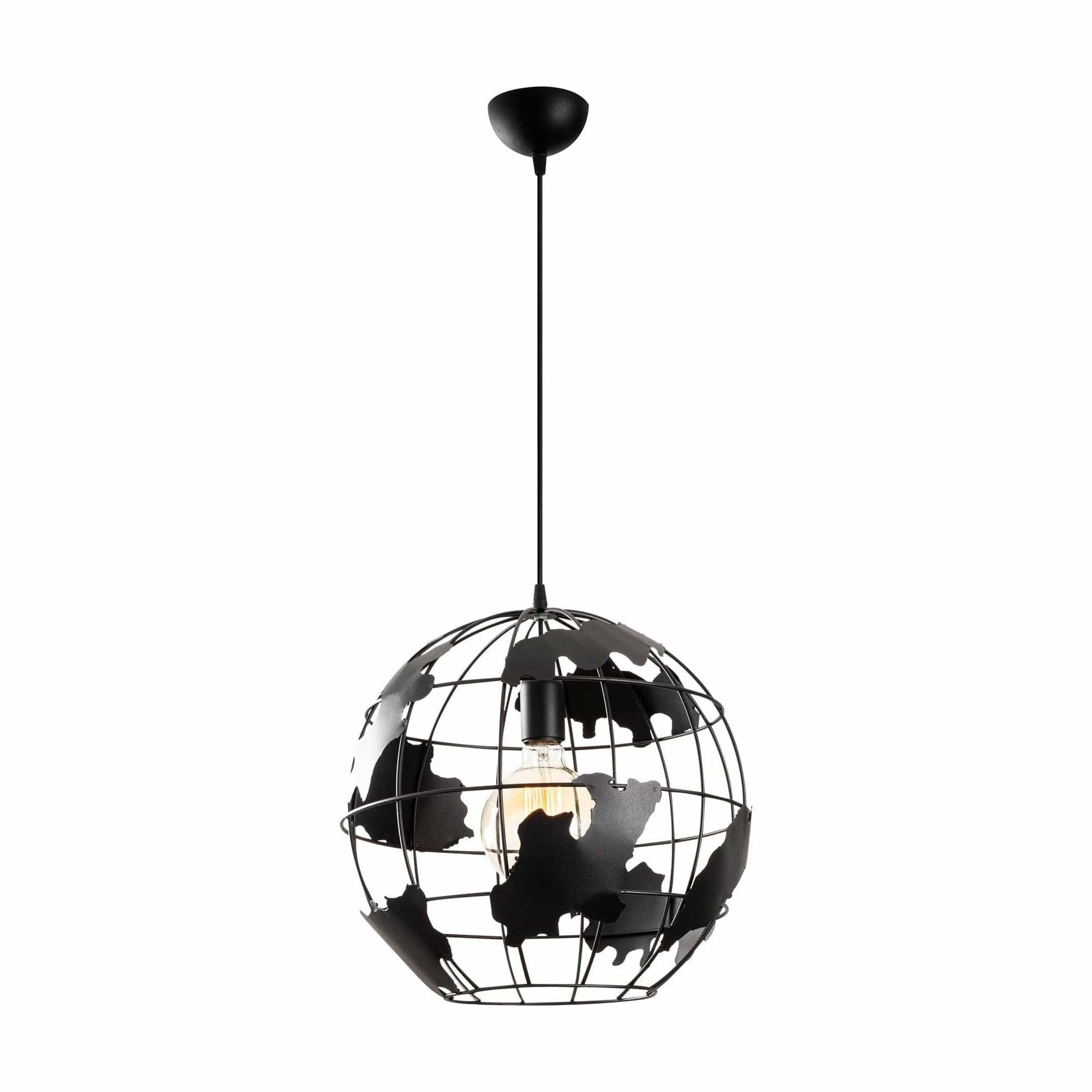 Lustra FELLINI MR - 822, negru, metal, 40x110 cm