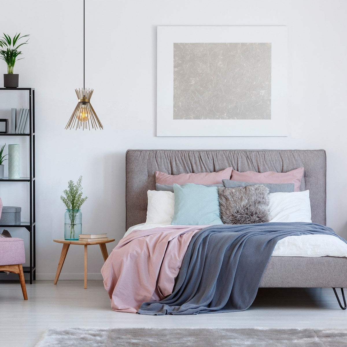 Lustra KIRPI 3082, negru, metal, 34x35-131 cm