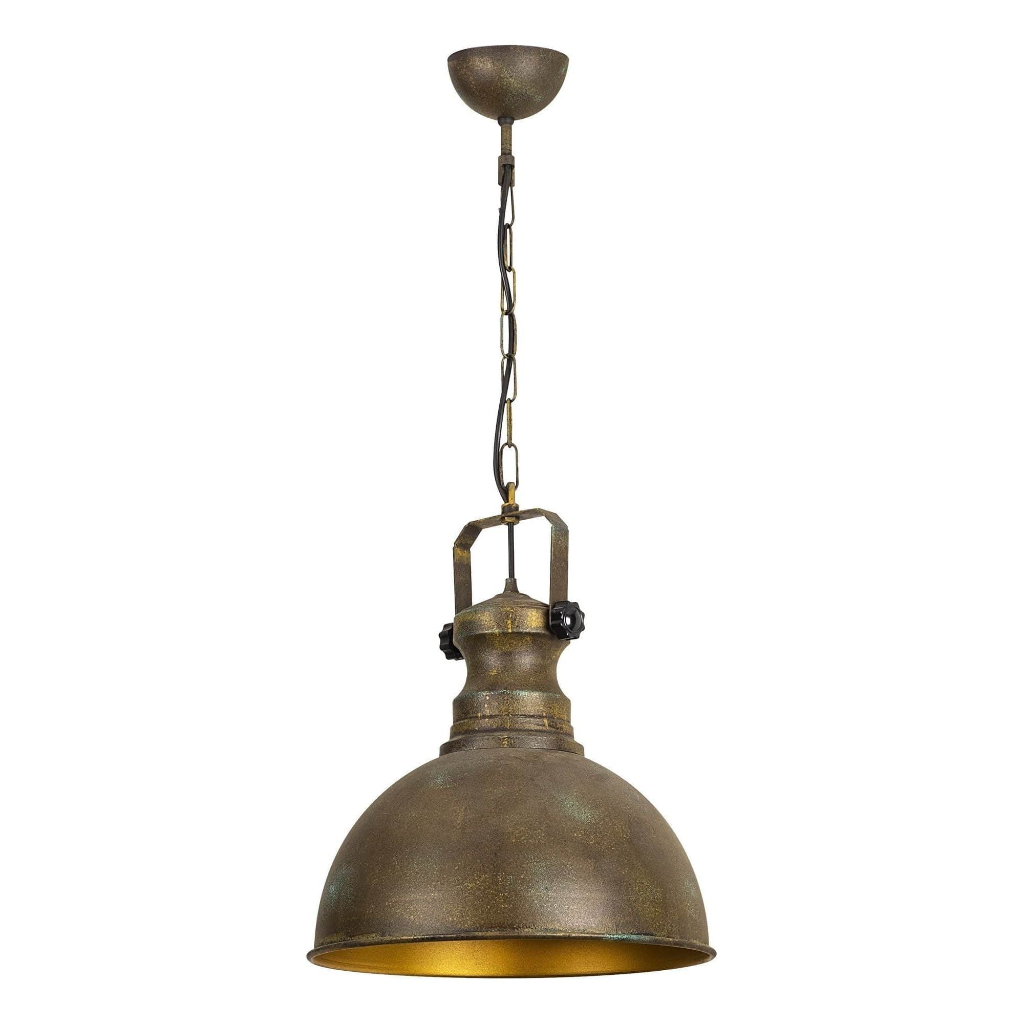 Lustra SAGLAM 3710, bronz, metal, 31x40-85 cm