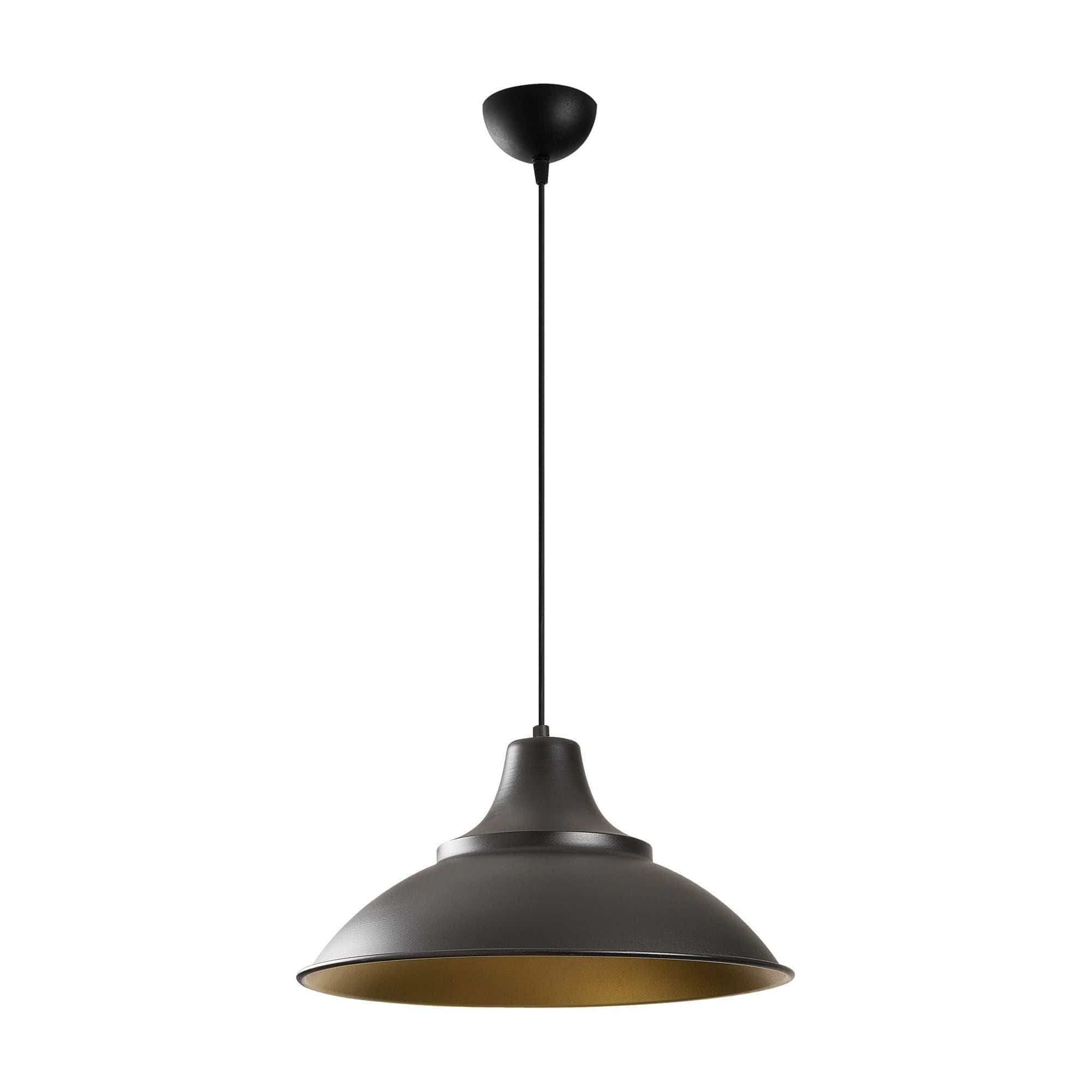 Lustra SAGLAM 3732, negru, metal, 44x35-121 cm