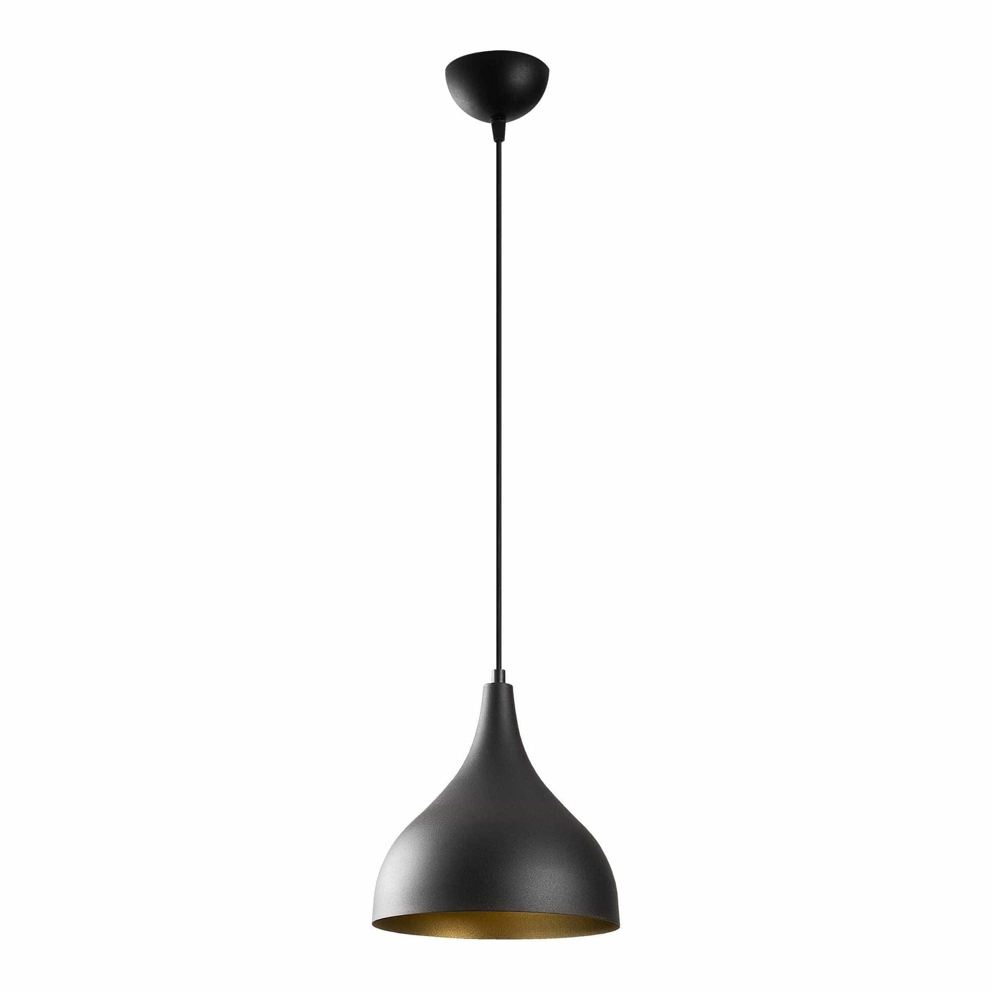 Lustra SAGLAM 3760, negru, metal, 26x40-126 cm