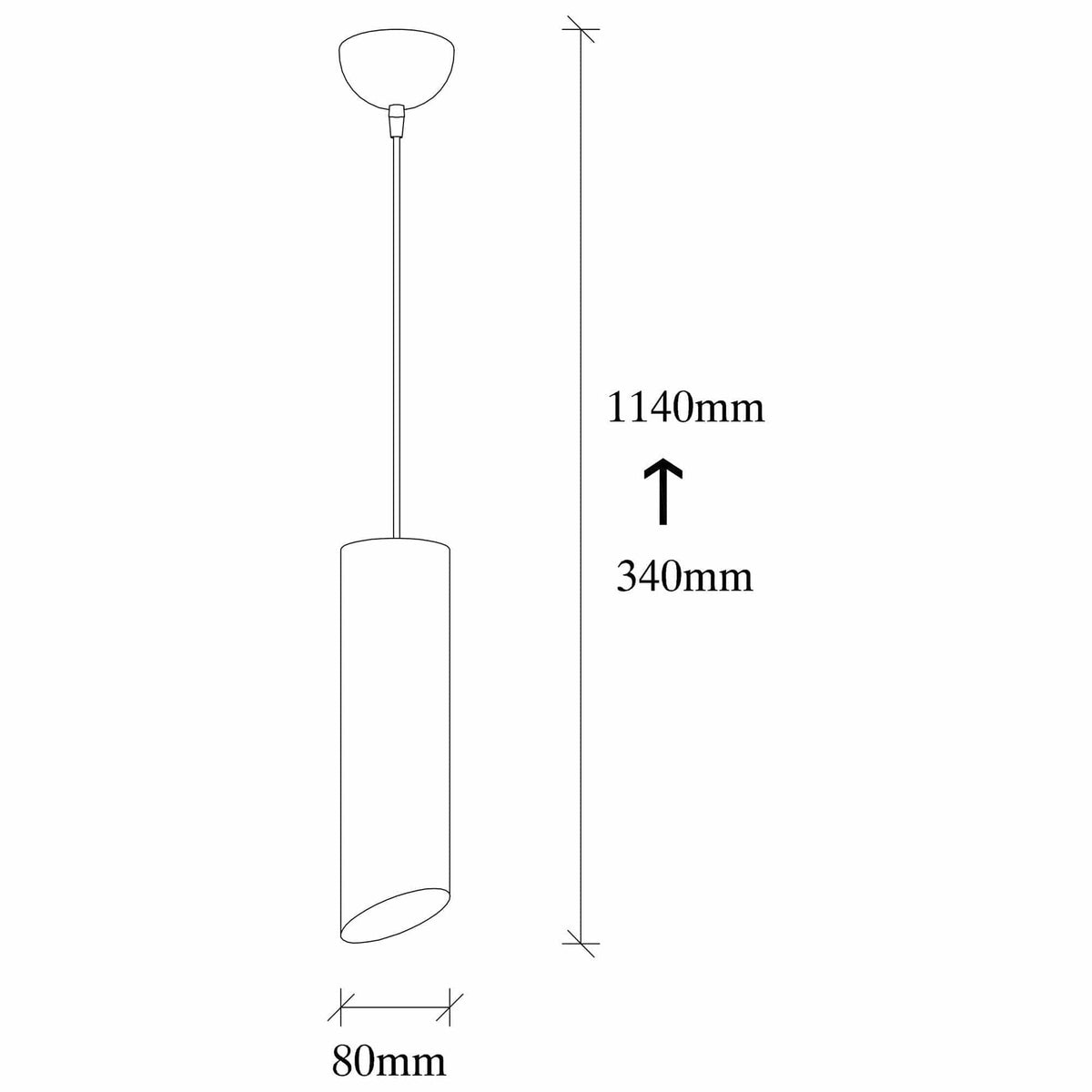 Lustra SIVANI MR-976, negru, metal, 8x34-114 cm