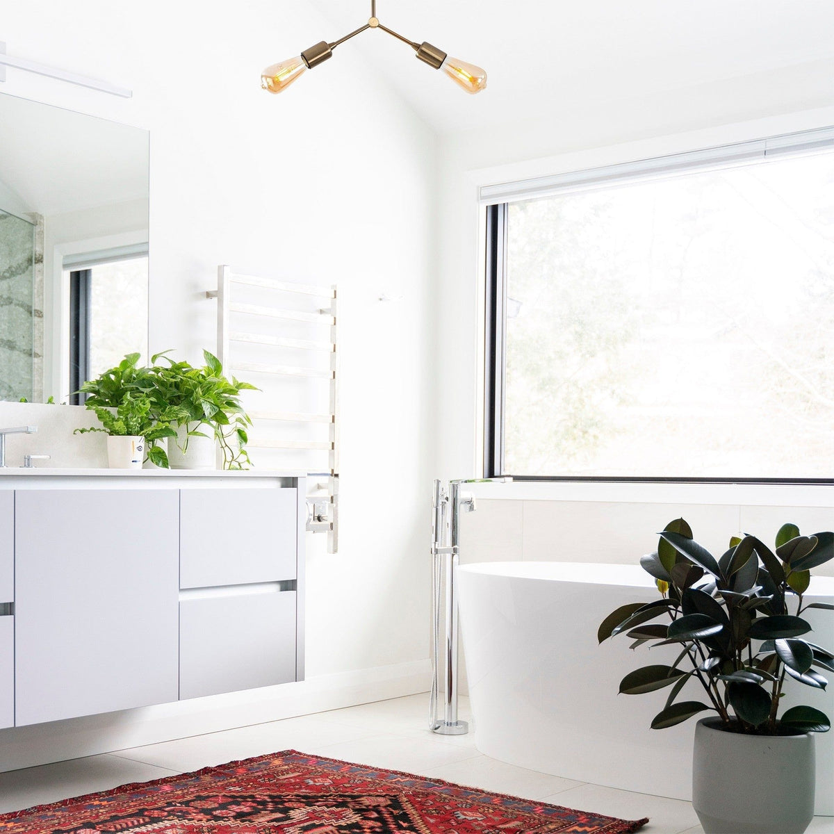 Lustra SPARROW 1251, auriu, metal, 34x10x26 cm