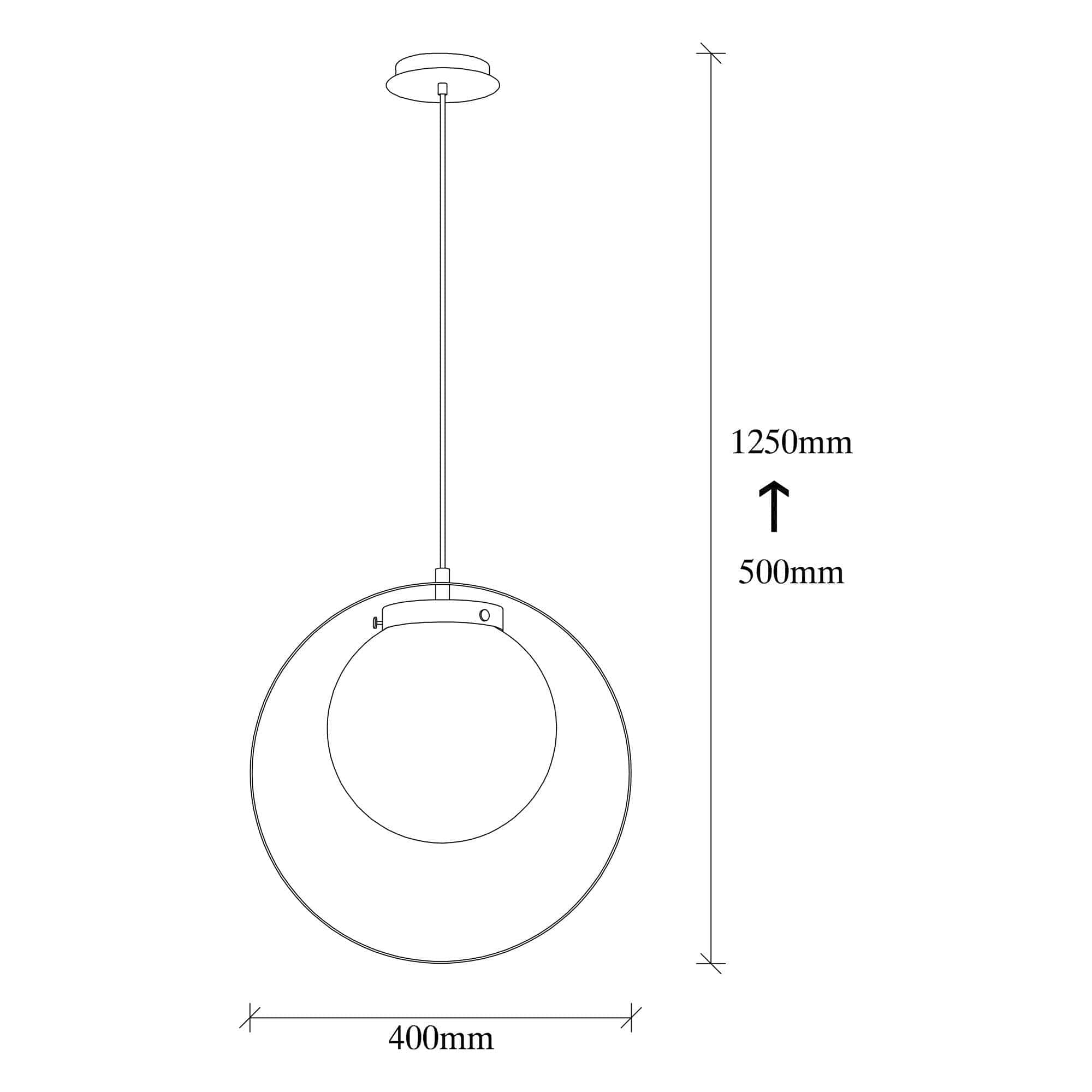 Lustra TAN - NT 101, auriu, metal/sticla, 40x125 cm
