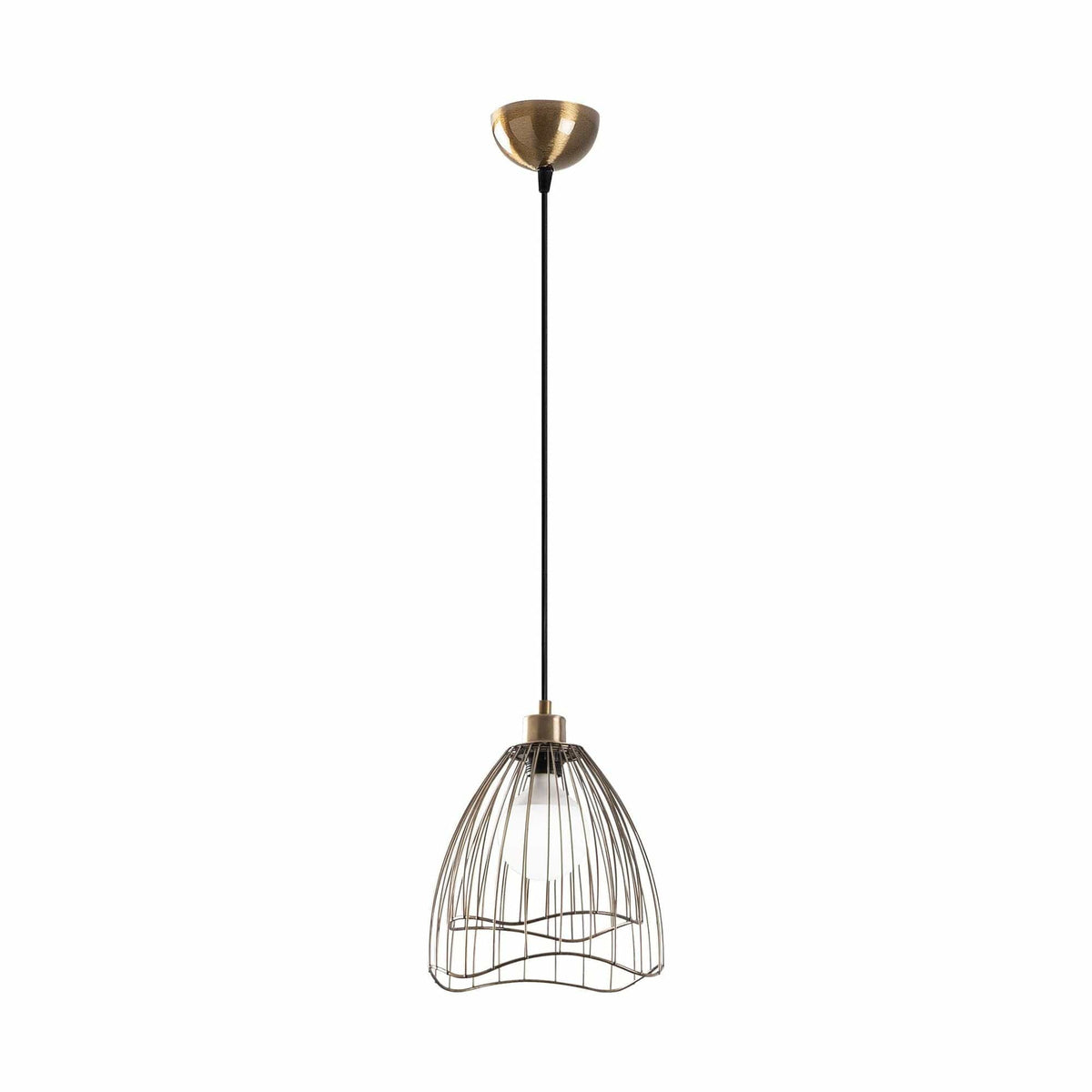 Lustra ZEYNO 6401, metal, bronz, 25x41/121 cm