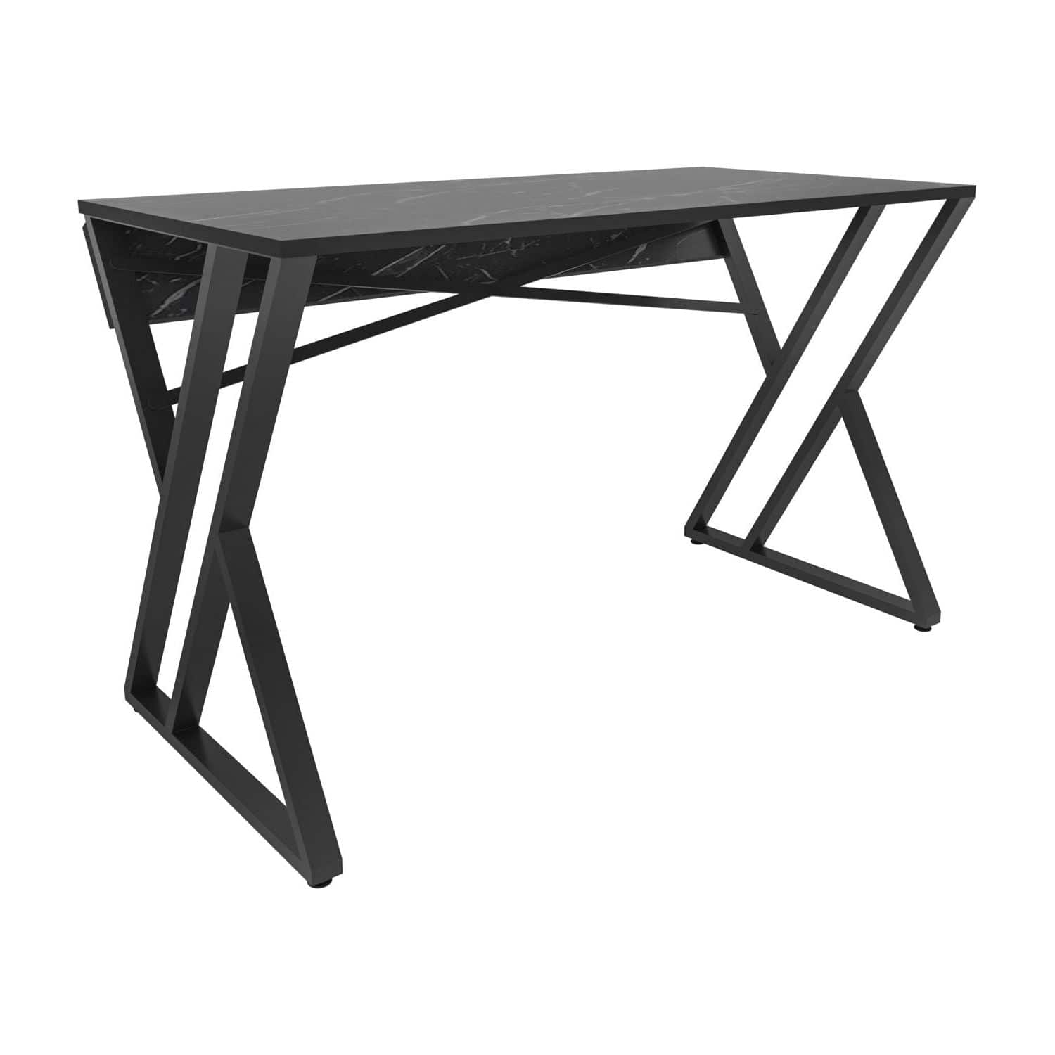 Masa birou GYZA, negru, PAL melaminat, 120x60x75 cm