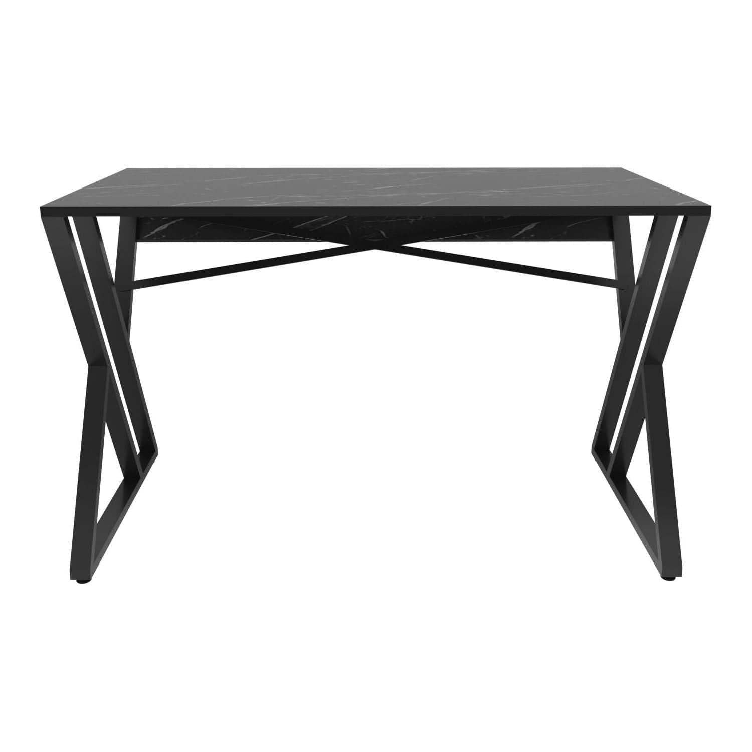 Masa birou GYZA, negru, PAL melaminat, 120x60x75 cm