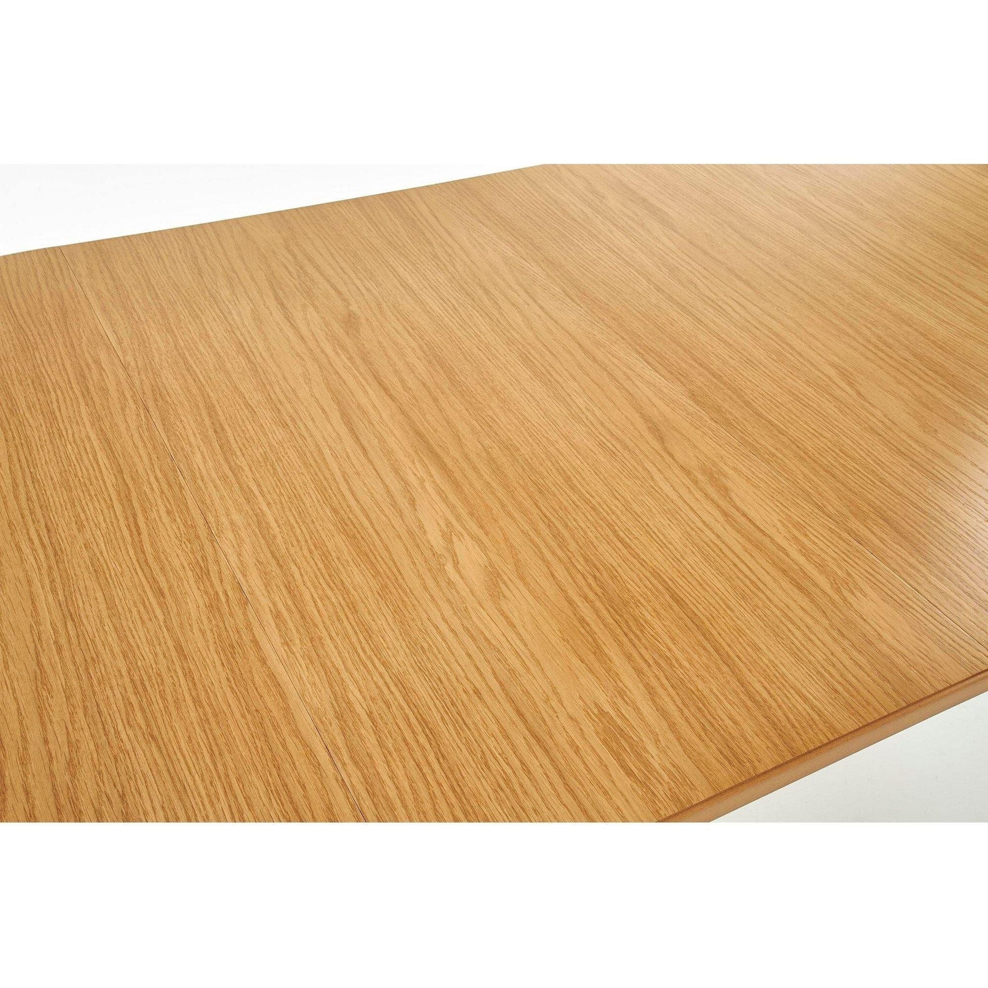 Masa extensibila SORBUS, stejar, 100/200x100x77 cm