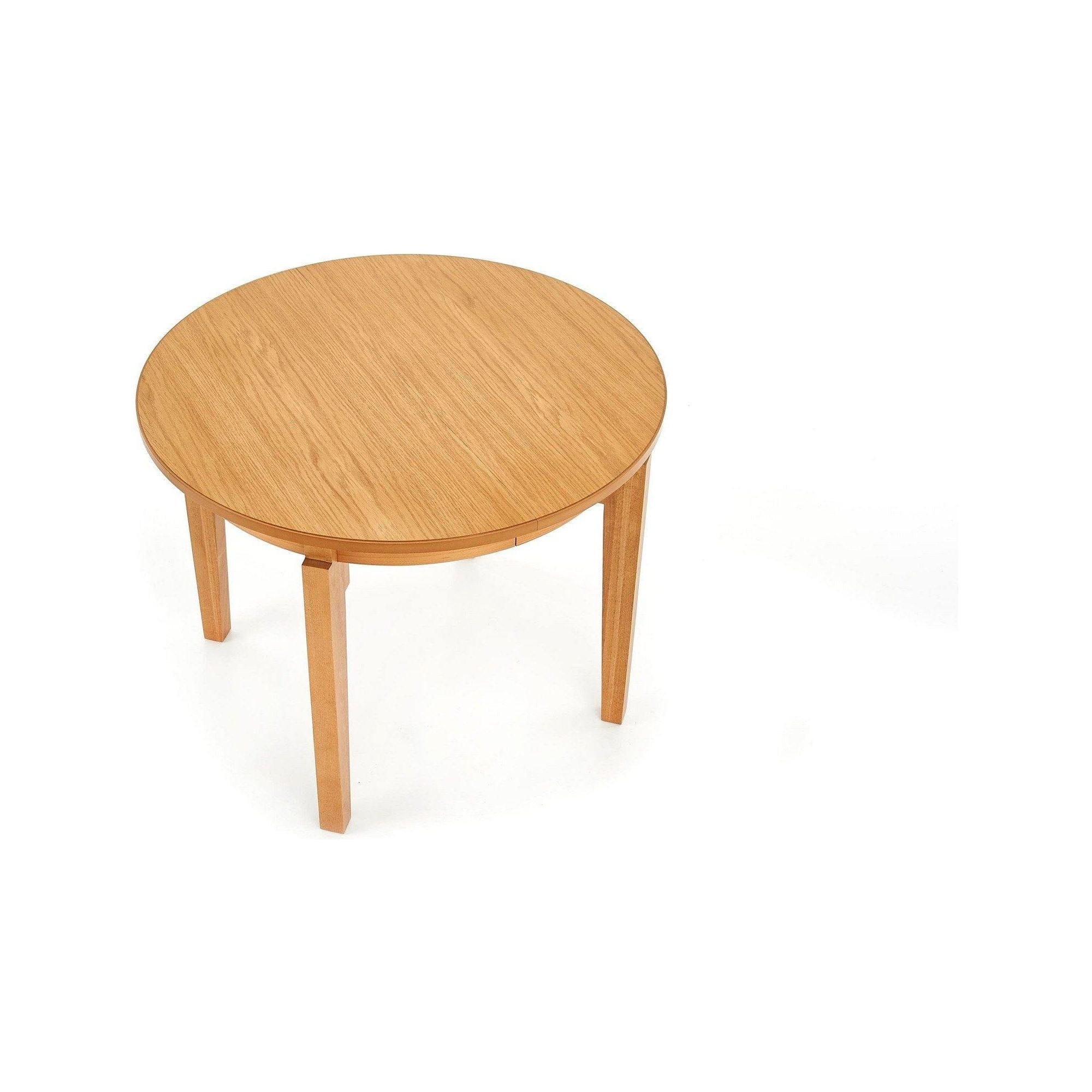 Masa extensibila SORBUS, stejar, 100/200x100x77 cm