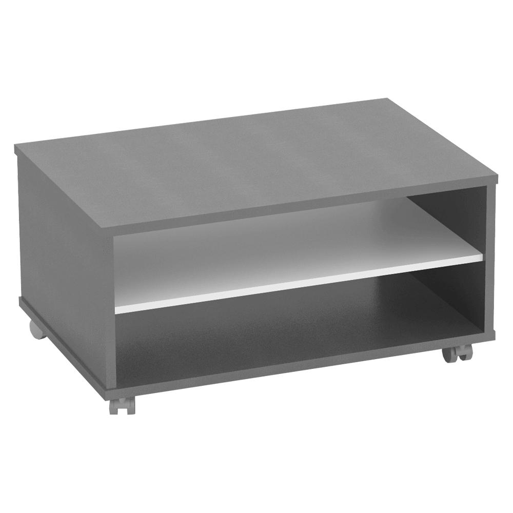 Masuta de cafea RIOMA NEW TYP 32, gri grafit, DTD laminat, 90x60x45 cm