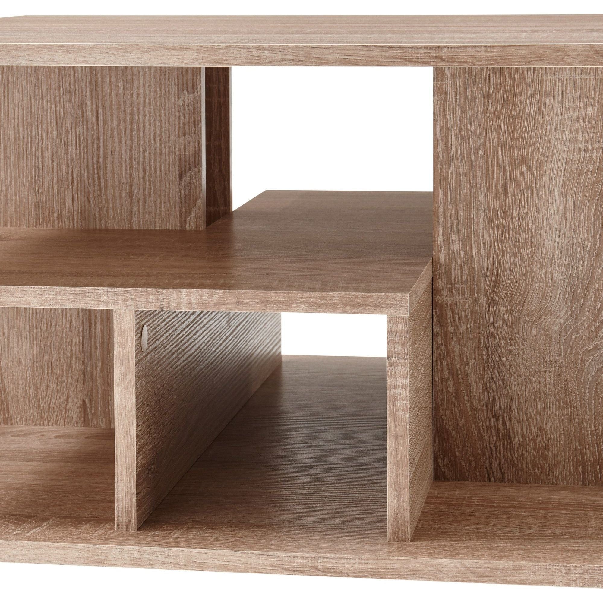 Masuta LEVKE LIGHT, stejar sonoma, PAL, 76x76x44 cm