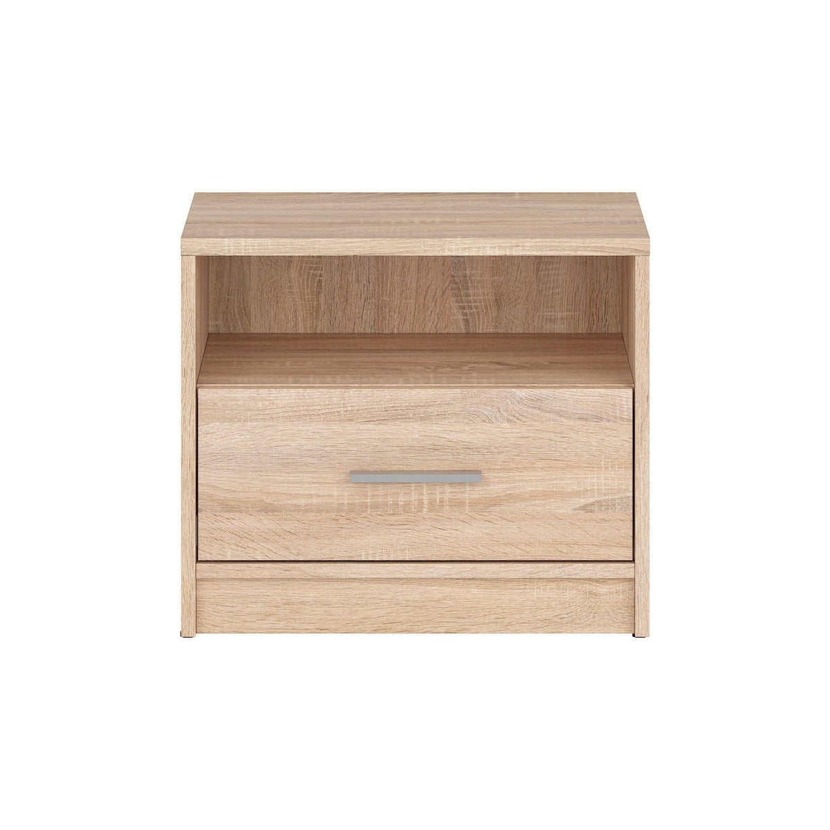 Noptiera NEPO PLUS, stejar sonoma, PAL, 50x34x43 cm