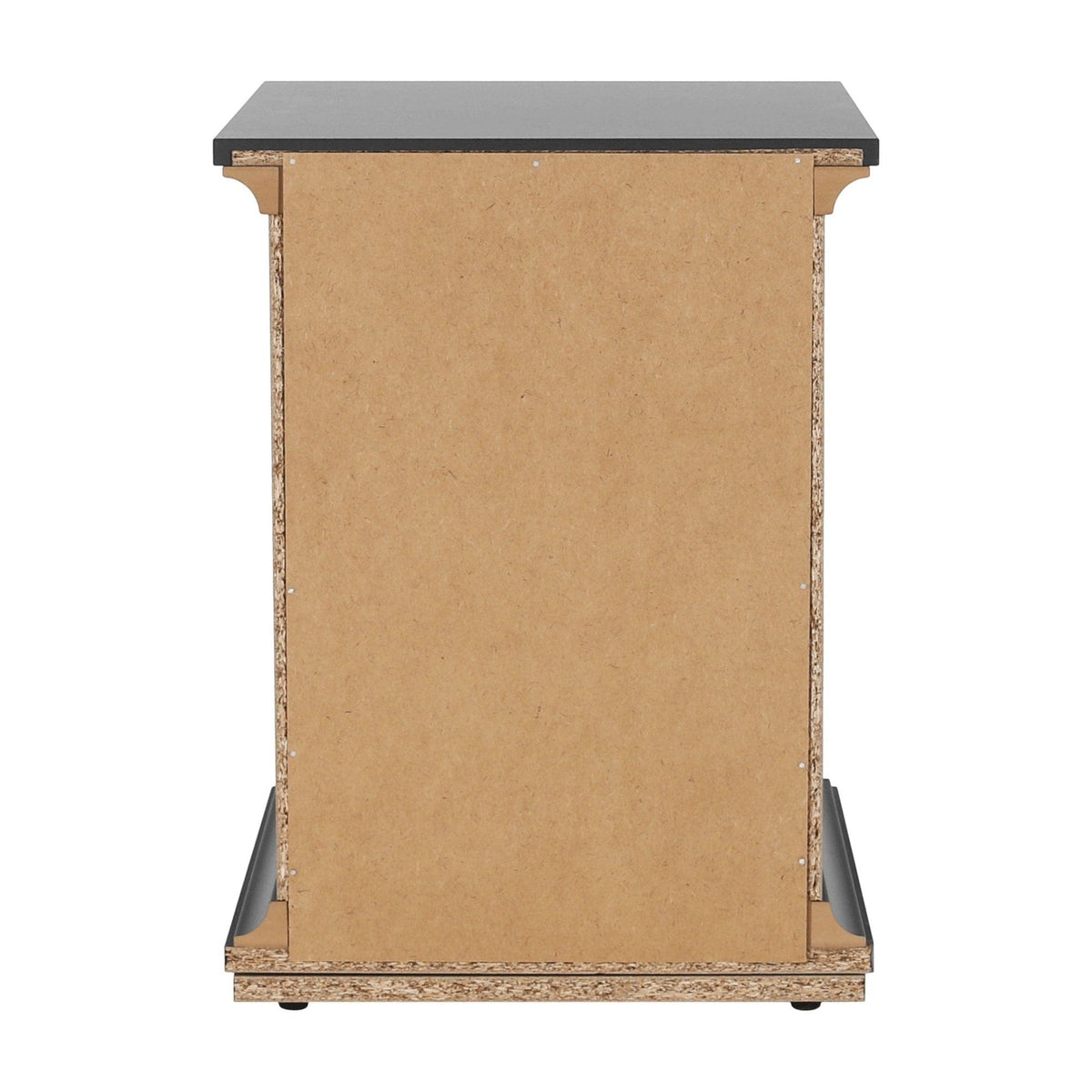 Noptiera PARIS 70302, gri antracit, DTD laminat, 44x40x59 cm