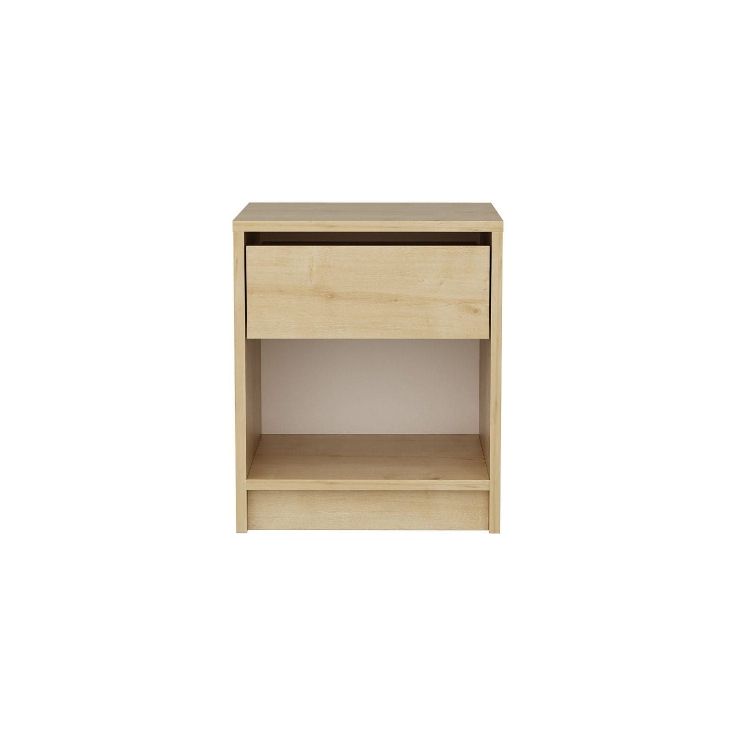 Noptiera Sheridan, stejar, PAL melaminat, 45x36x53 cm