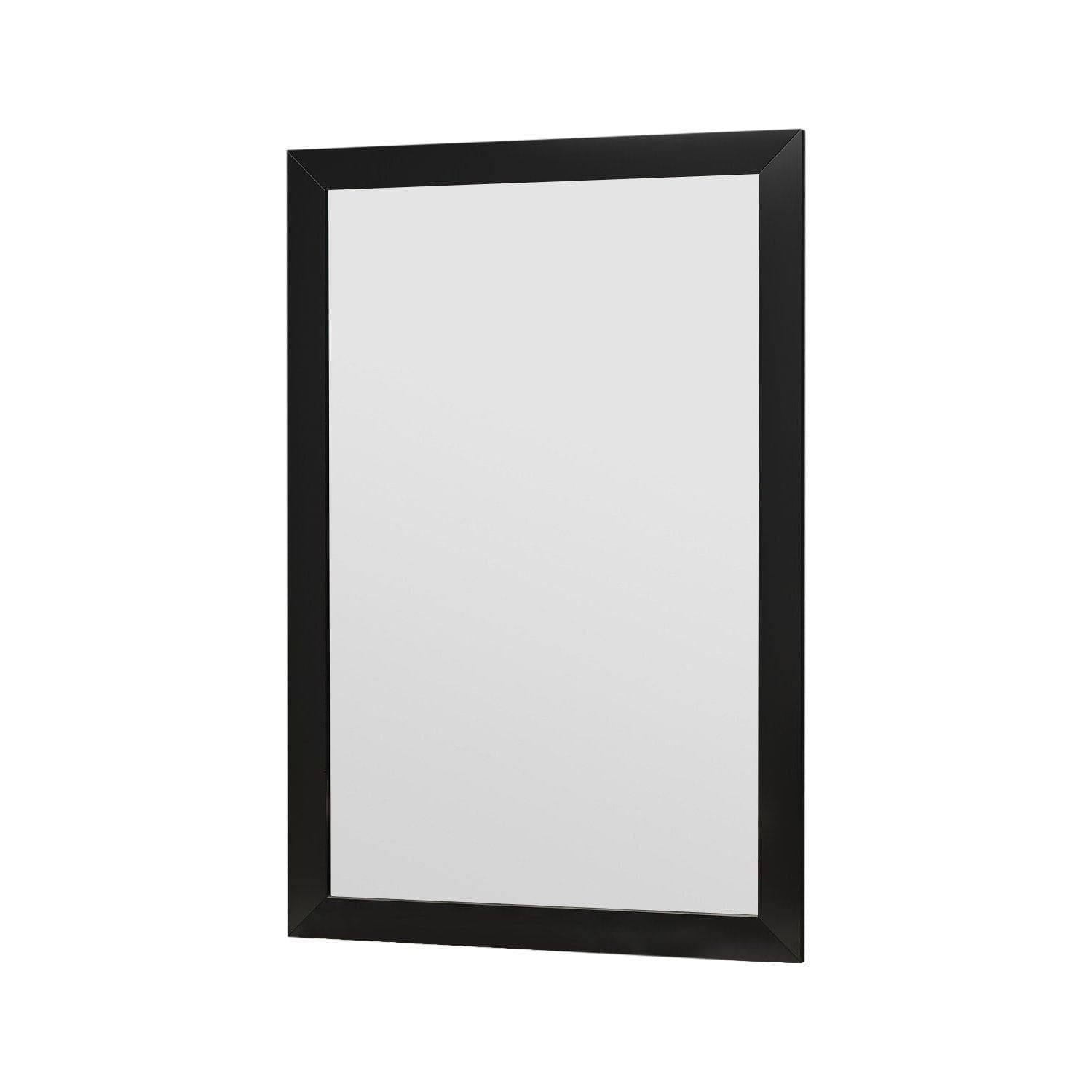 Oglinda LIPA, negru, 50x2x75 cm