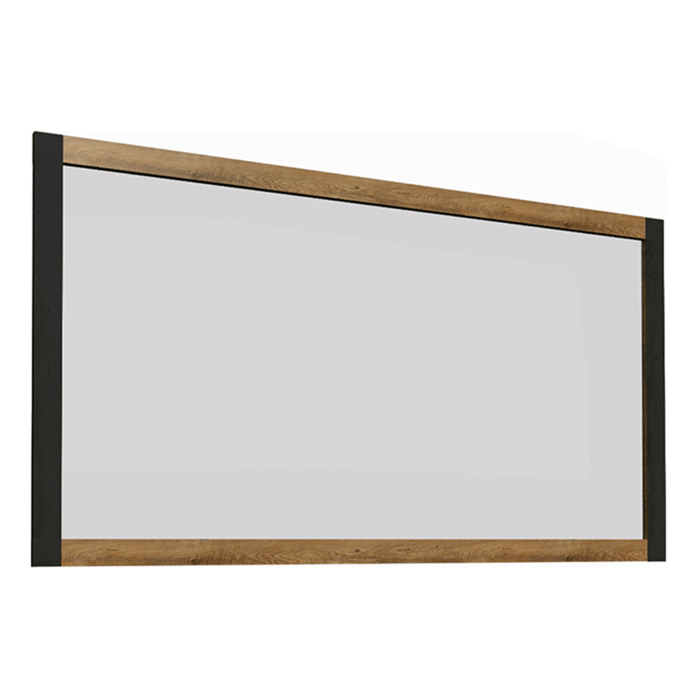 Oglinda MONTANA LS, stejar lefkas inchis, PAL melaminat, 123x7x85 cm