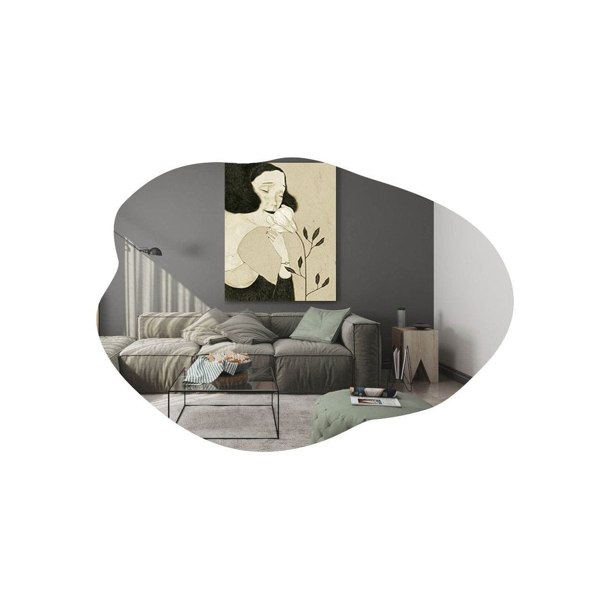 Oglinda OHHO, 60x2x85 cm