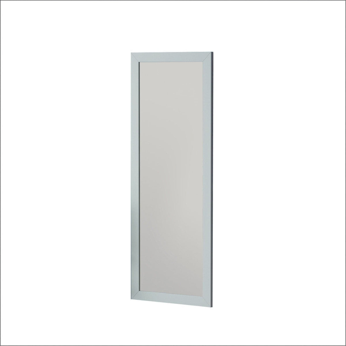 Oglinda OVEA, alb, 40x2x105 cm