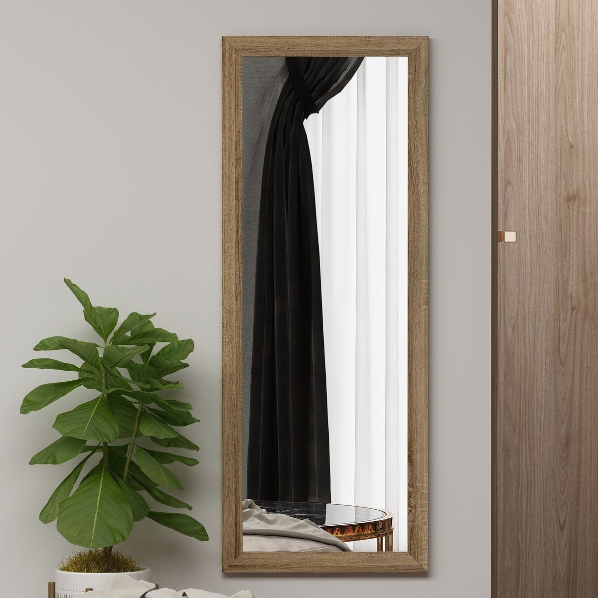 Oglinda SONNY, maro, 40x2x105 cm
