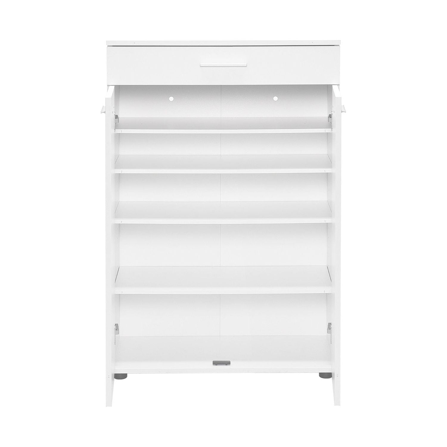 Pantofar ADR-521-BB-1, alb, PAL, 73x35x108 cm