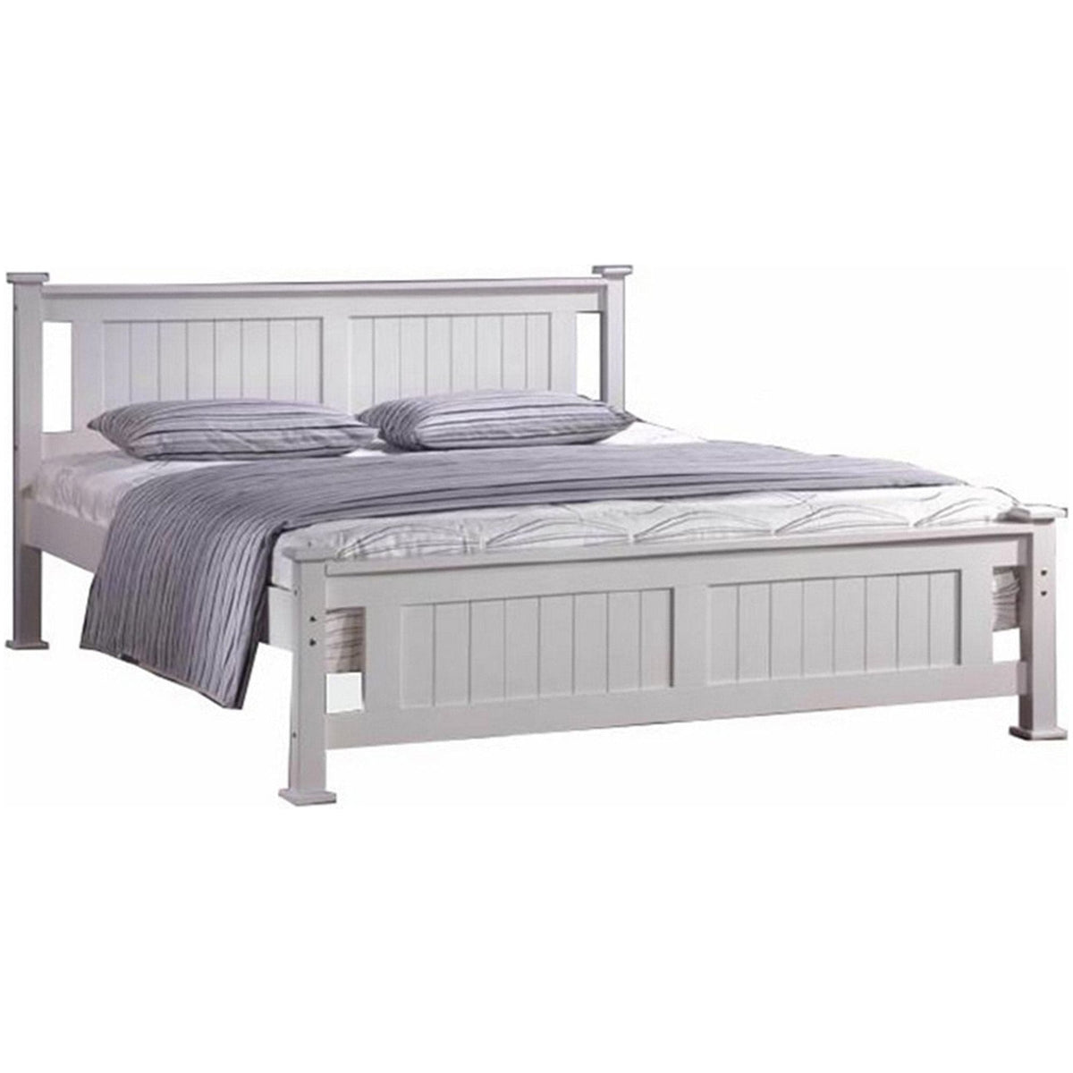 Pat LUCAS NEW 180x200, alb, cu somiera