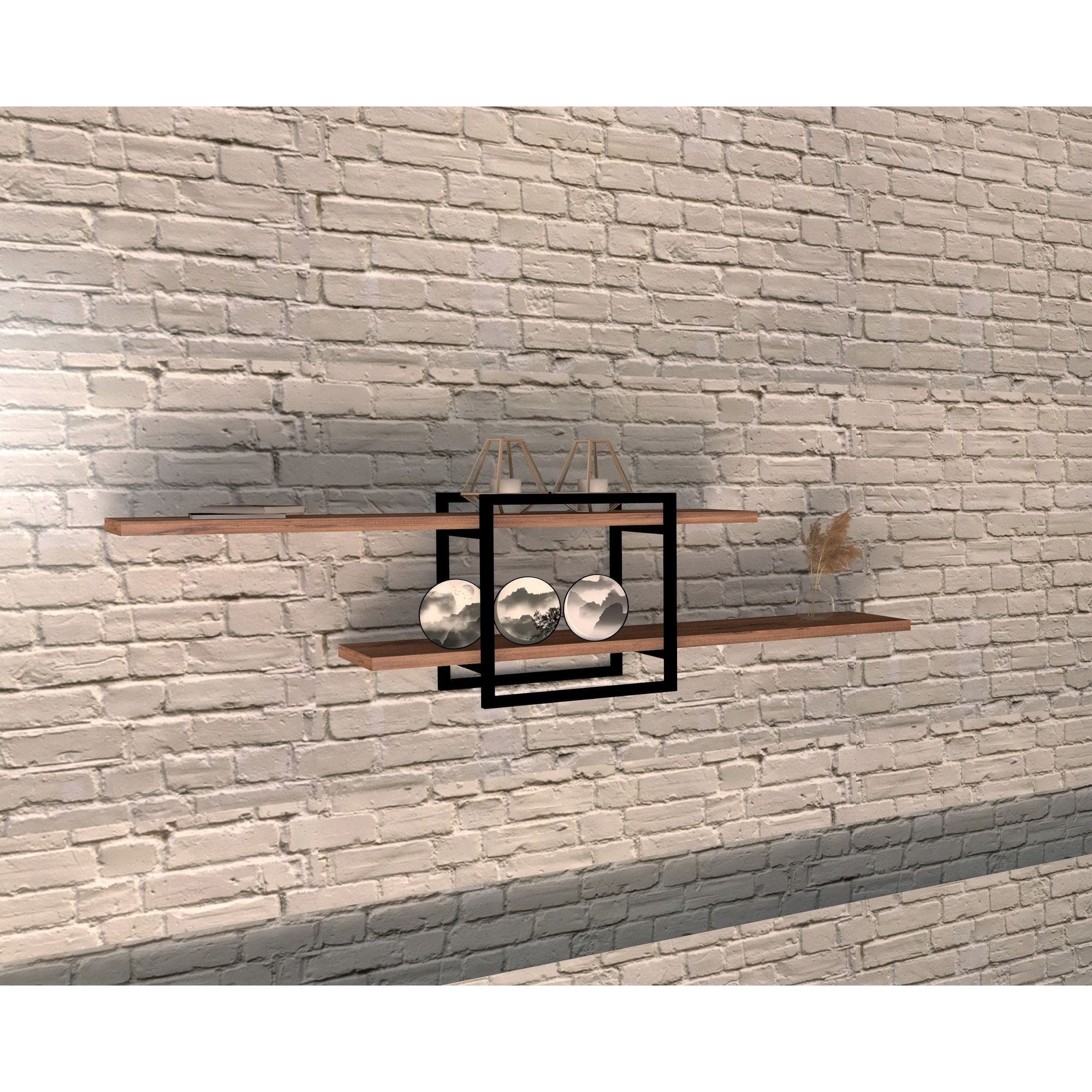 Raft MONE, pin atlantic, PAL melaminat, 120x18x30 cm