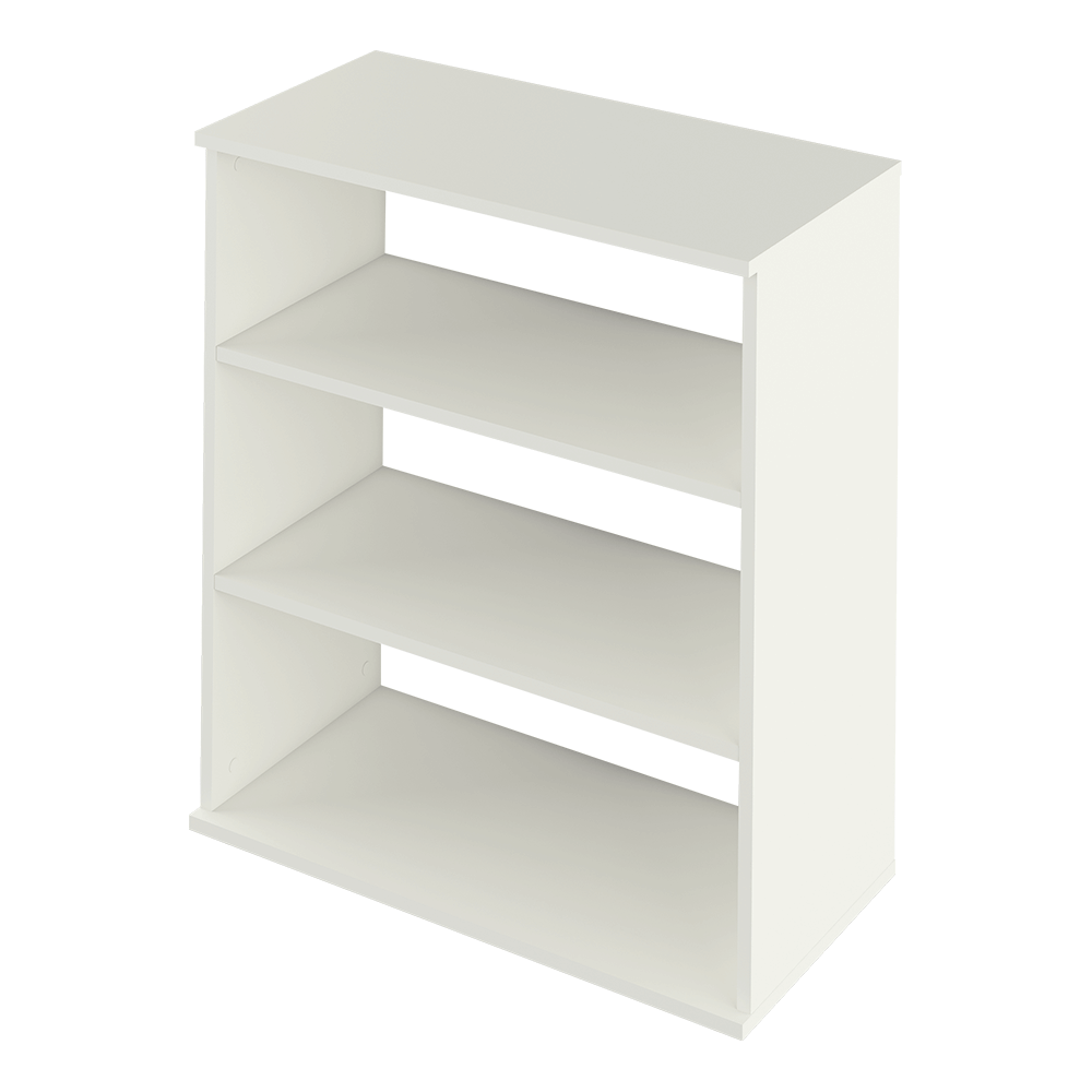 Raft RESITA TYP 4, alb, DTD laminat, 71x35x80 cm