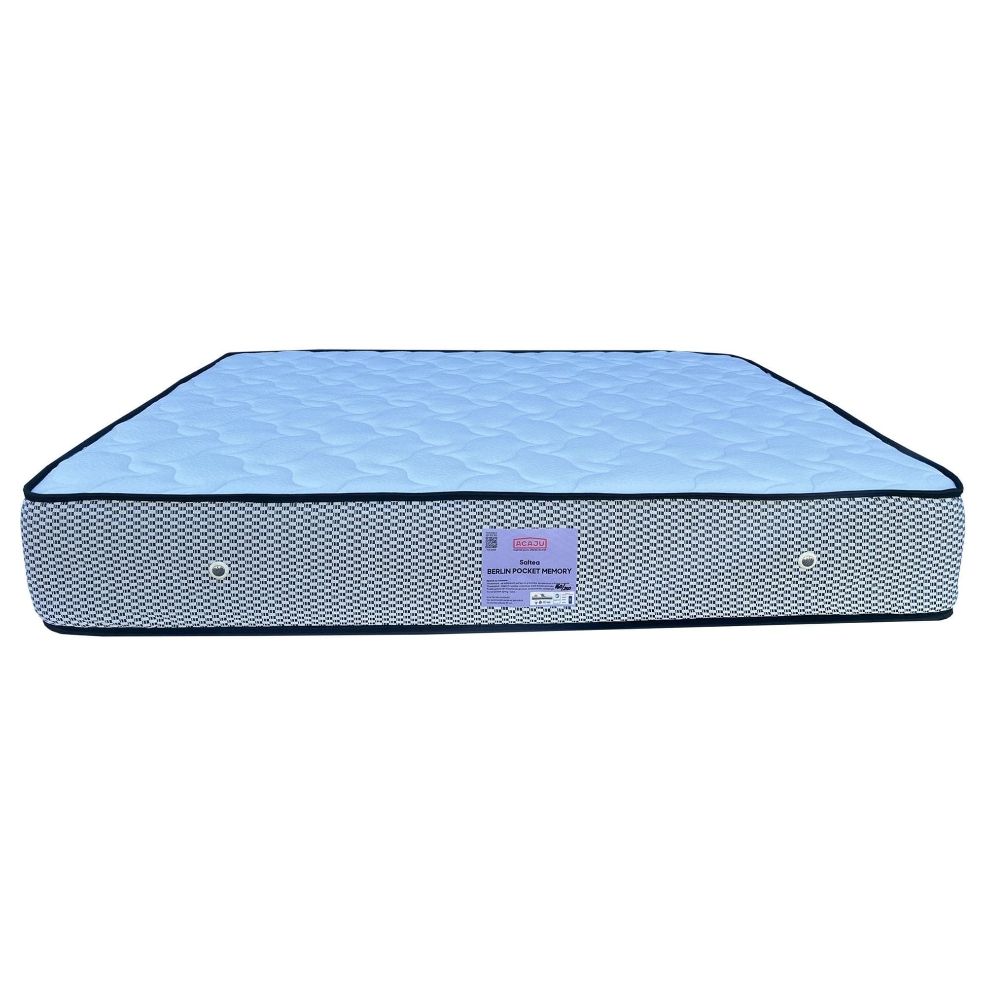 Saltea BERLIN POCKET MEMORY, albastru, 160x200 cm