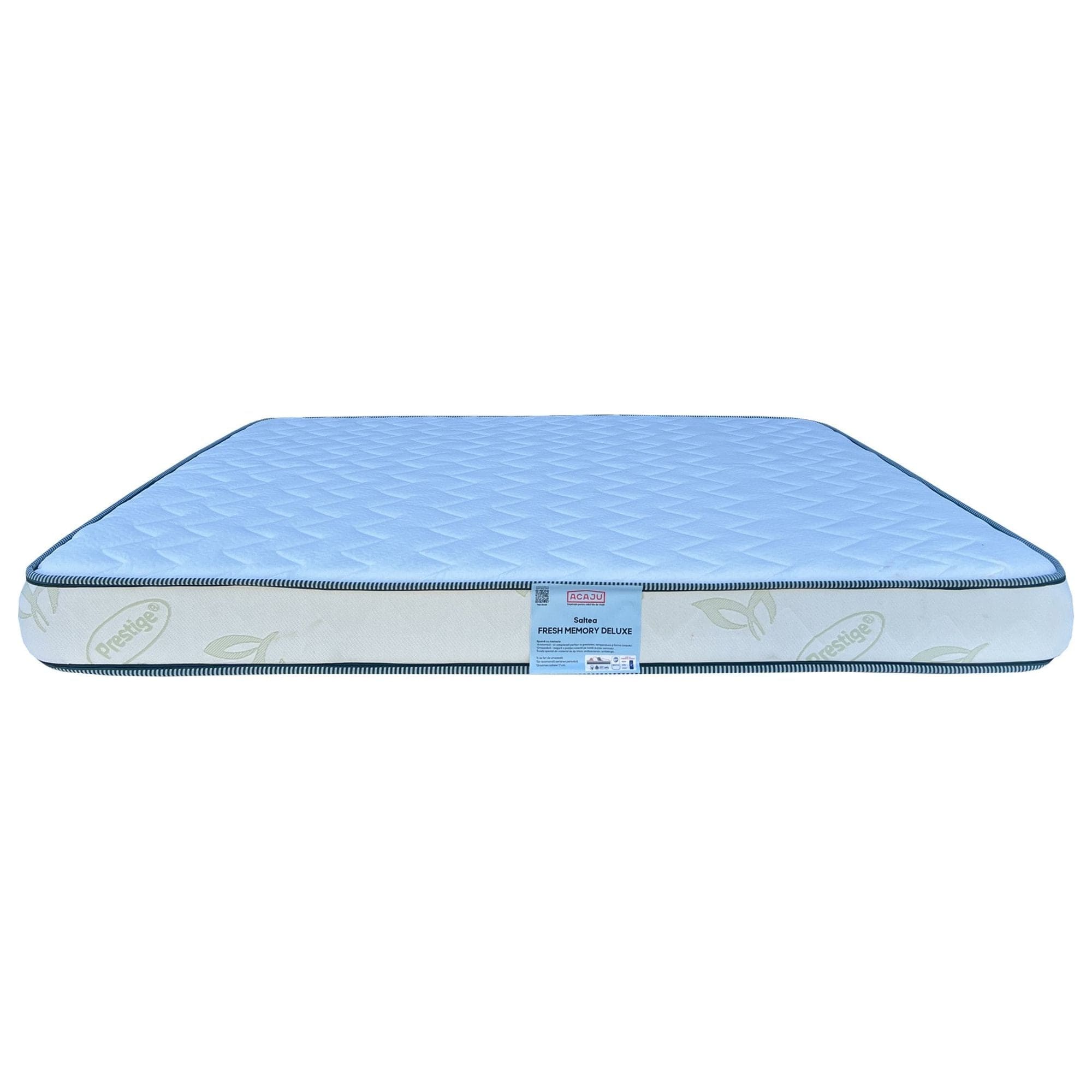 Saltea FRESH MEMORY DELUXE, albastru, 120x200 cm