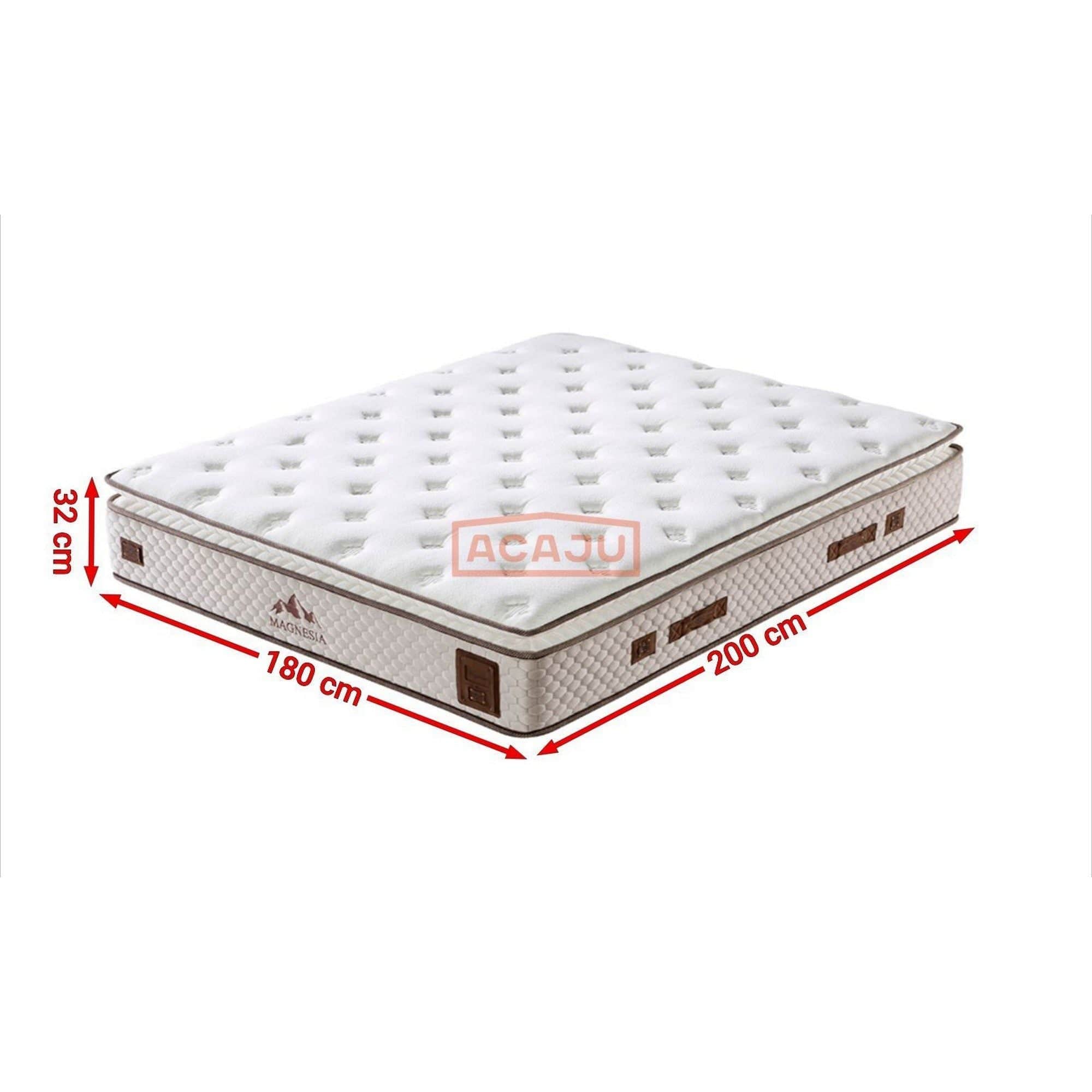 Saltea MAGNESIA, alb/bej, 180x200 cm