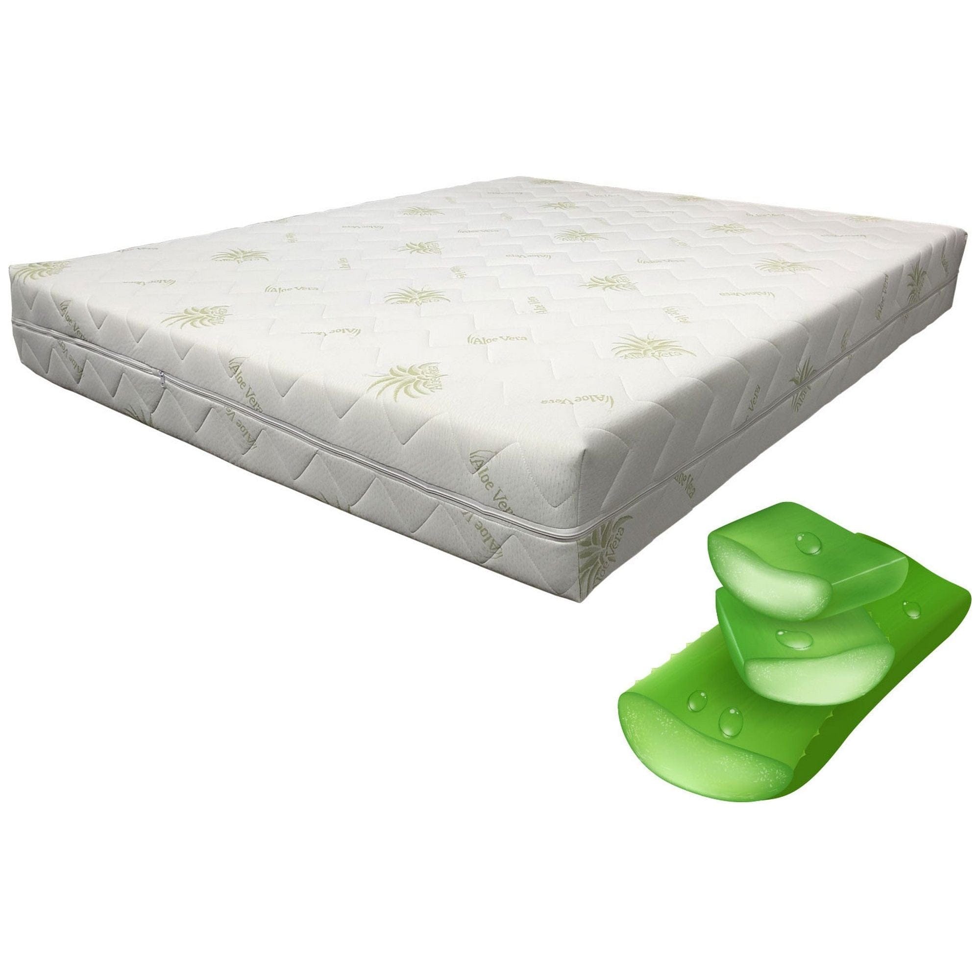 Saltea NOVA HYBRID MEMORY, alb, 100x200 cm