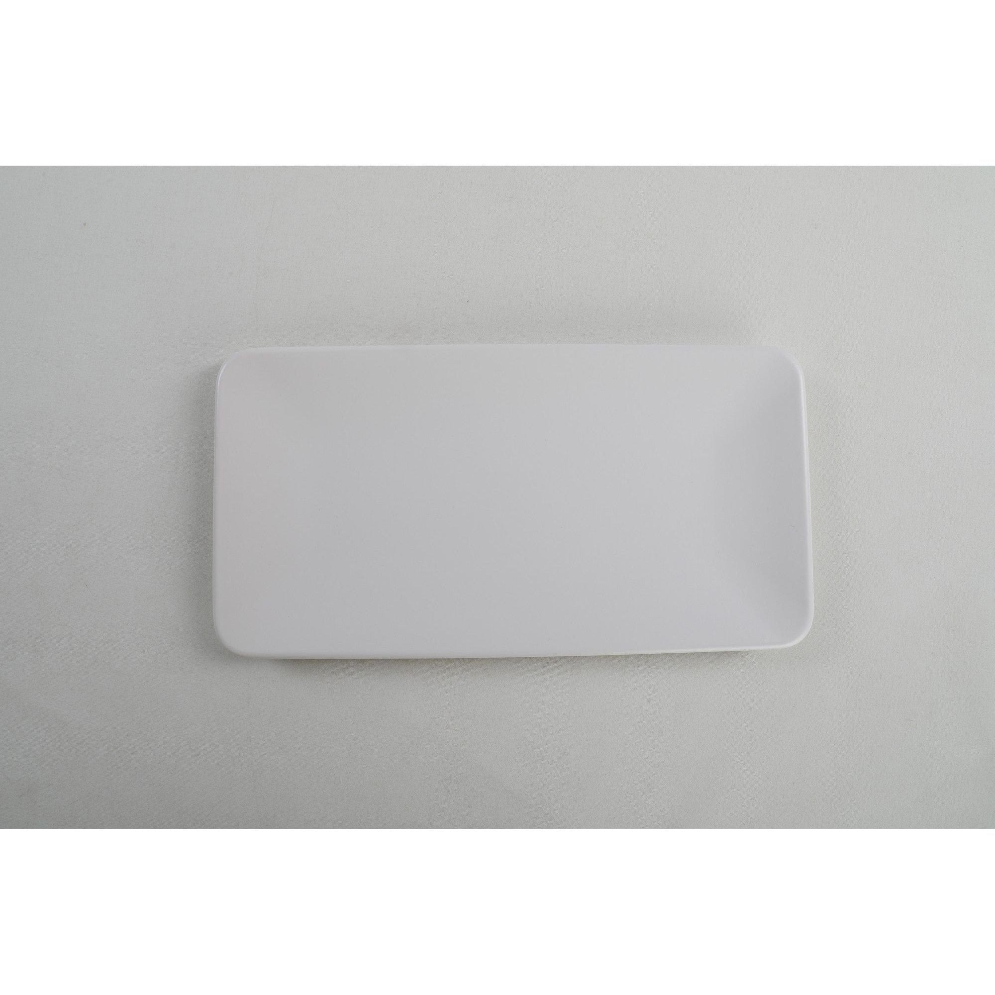 Set 2 platouri 275KRM1720, alb, ceramica, 33x17 cm