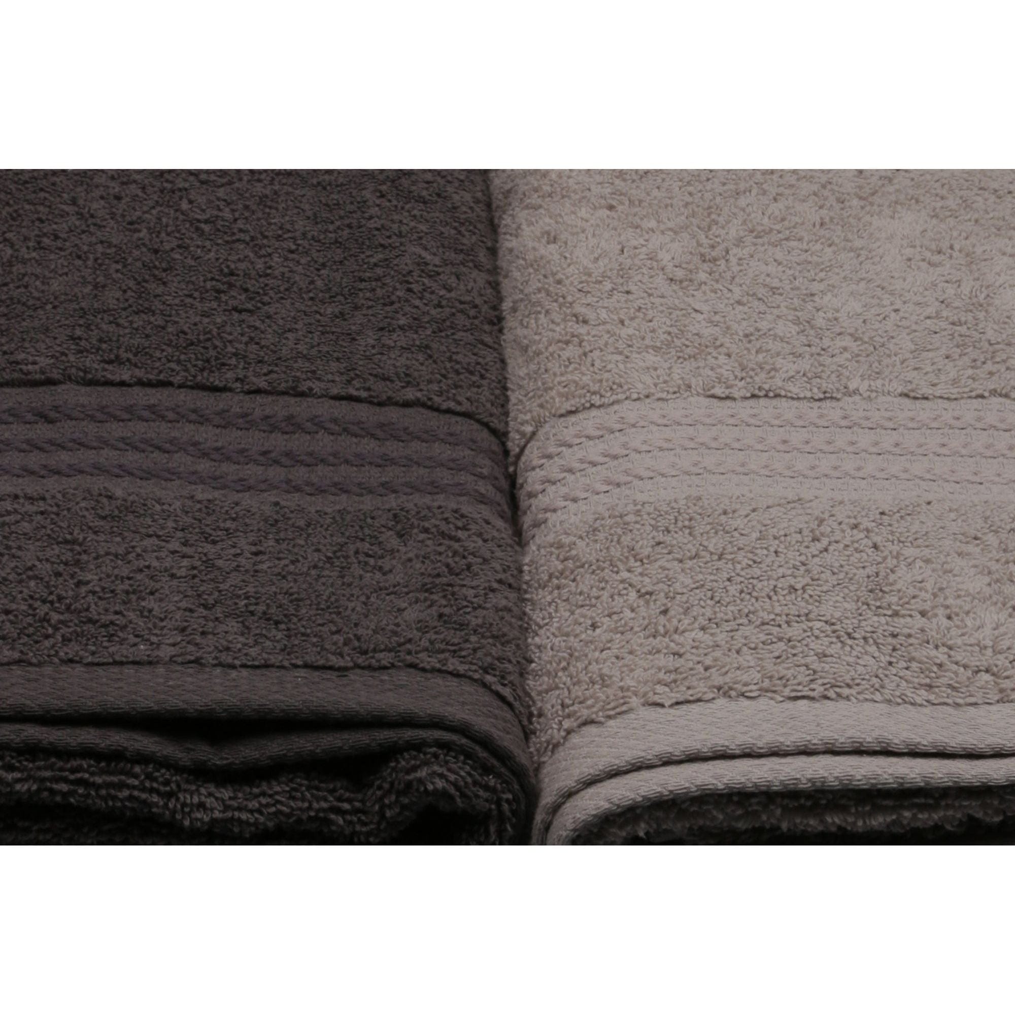 Set 4 prosoape baie RAINBOW, bumbac, 70x140 cm