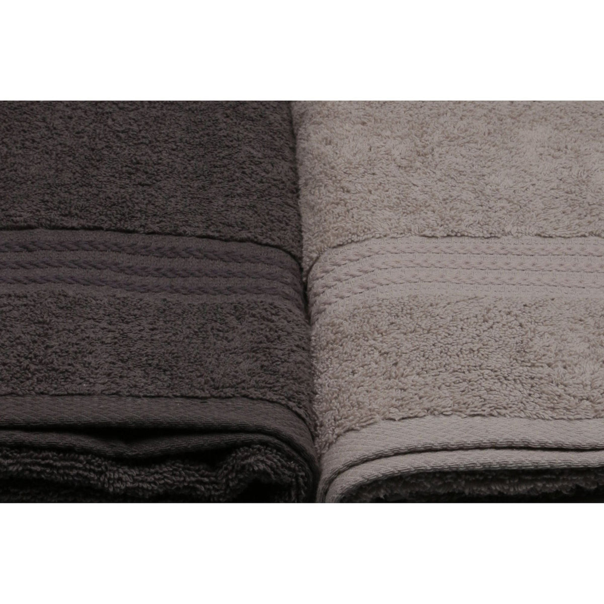 Set 4 prosoape baie RAINBOW, bumbac, 70x140 cm