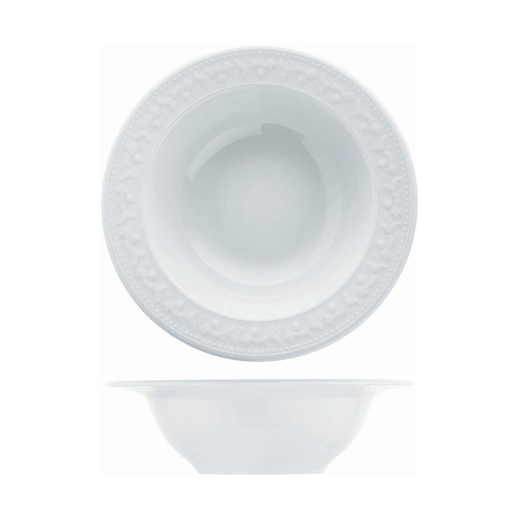 Set de cina SV24Y200, 24 piese, alb, portelan