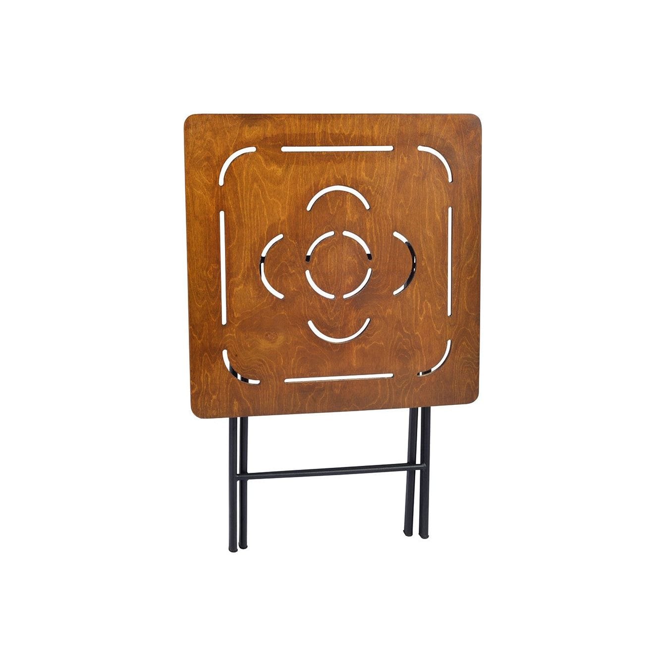 Set gradina 379VLV1503, nuc/negru, cu masuta si 2 scaune