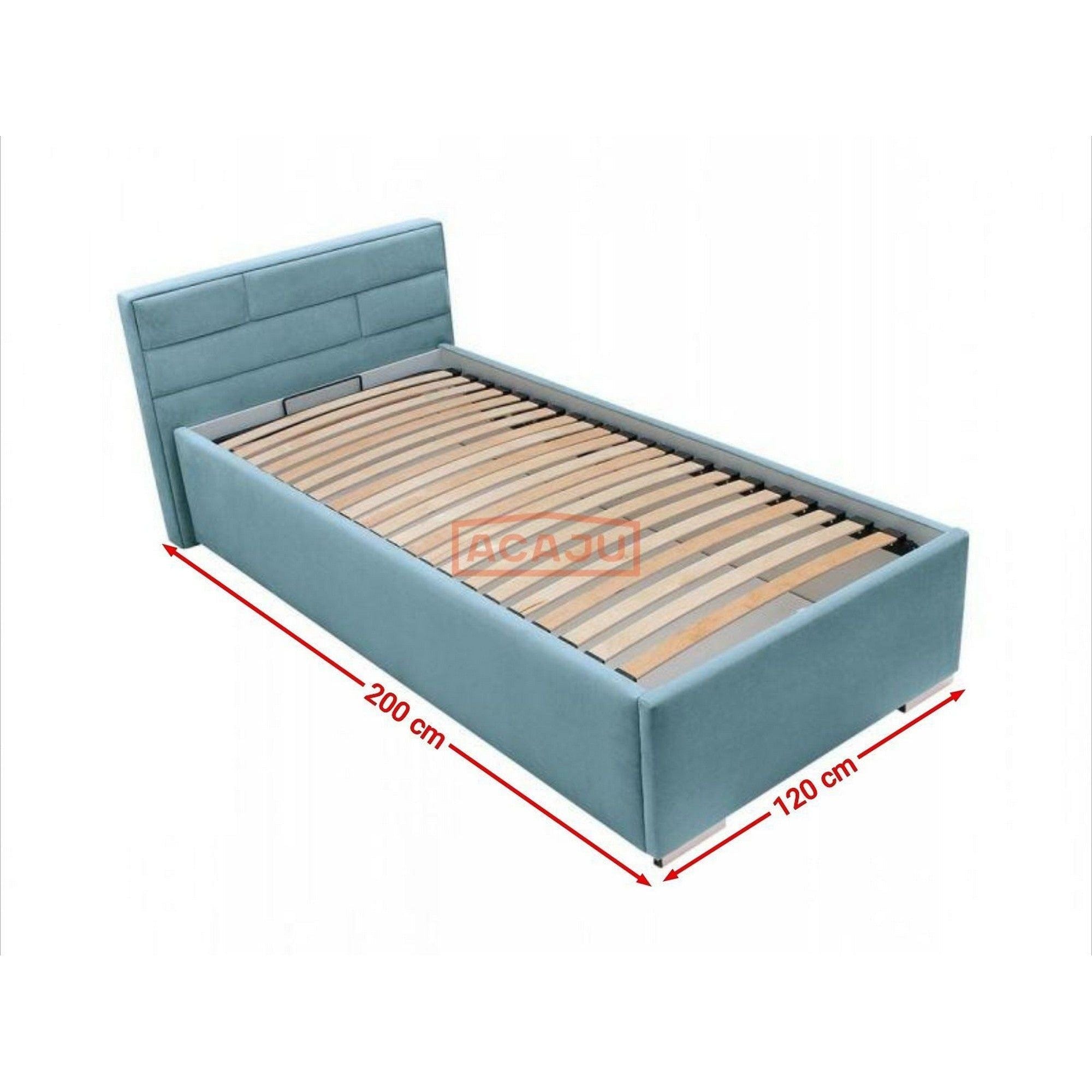 Somiera rabatabila LMBK II 120, lemn/metal, 120x200 cm