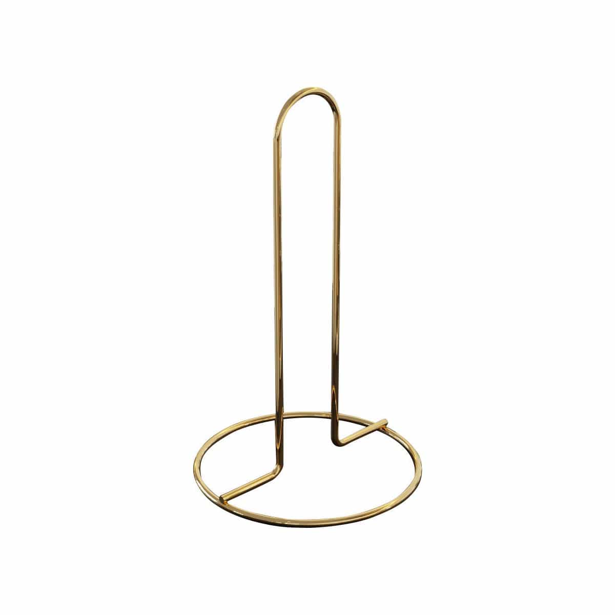 Suport servetele HAVLU, auriu, metal, 15x28 cm